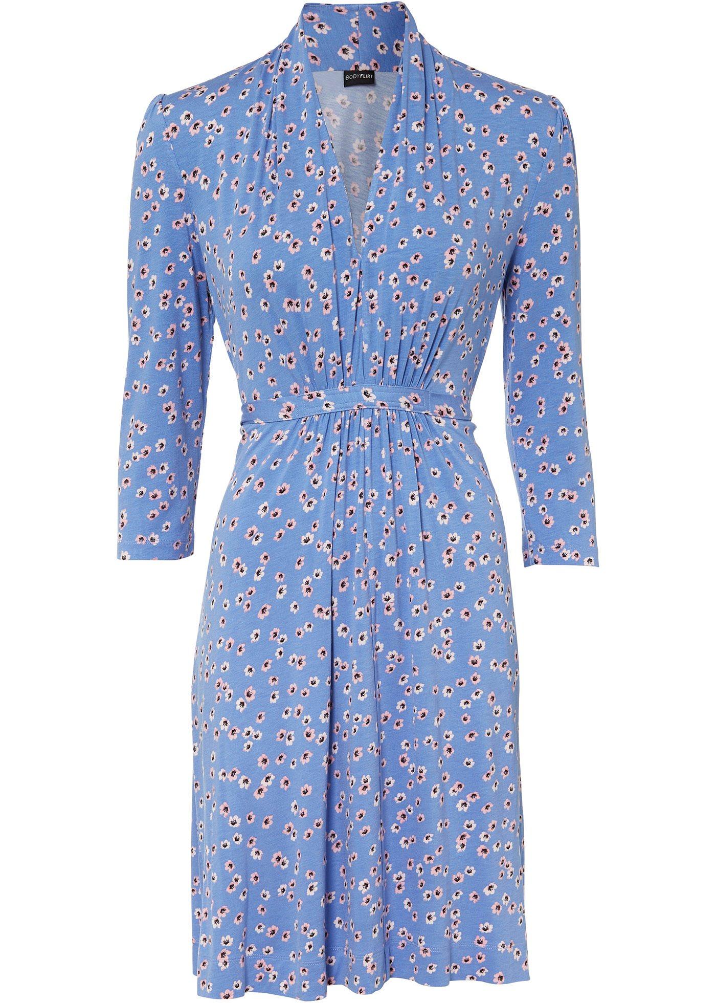 Kleid mit Bindegürtel