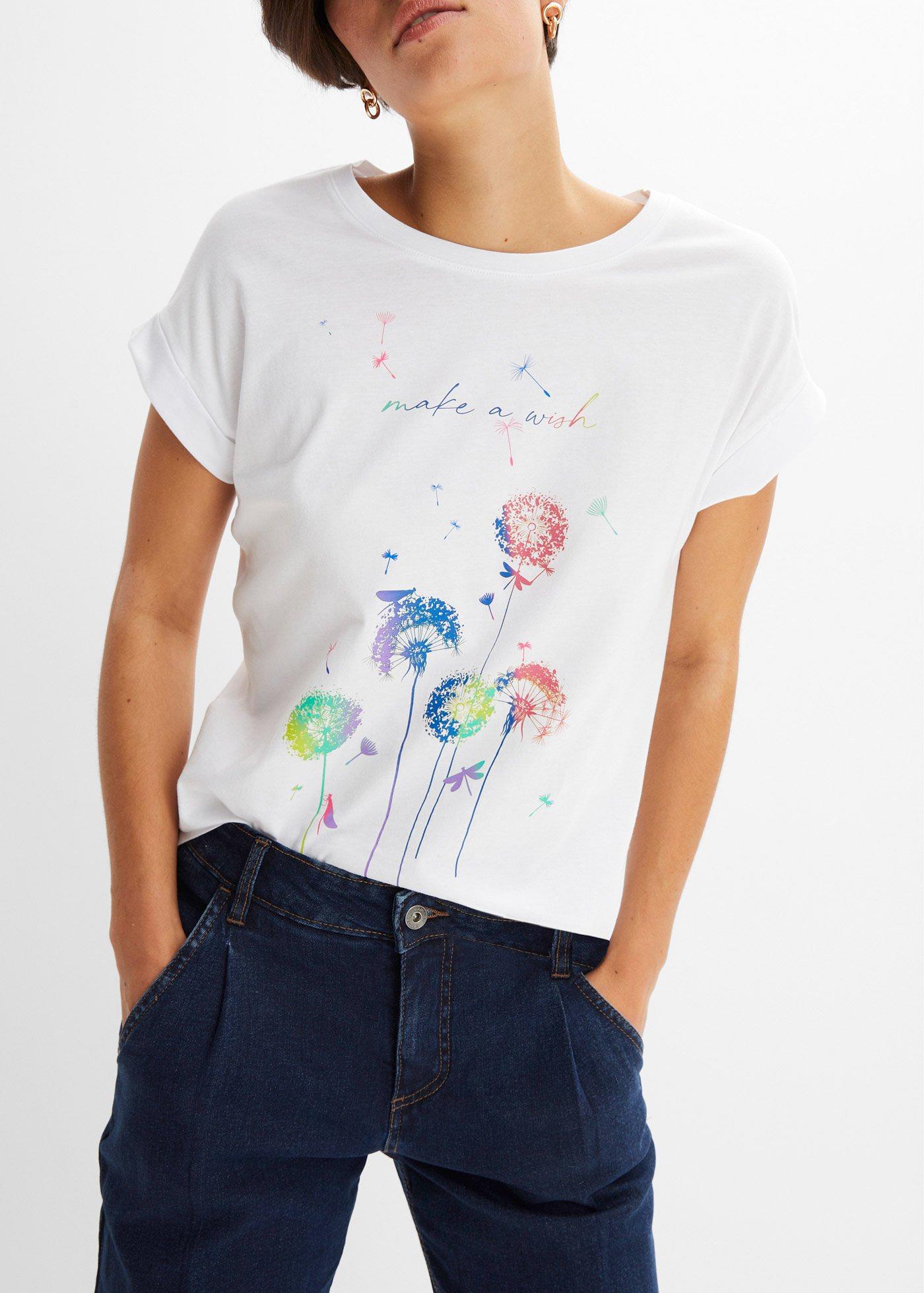Shirt w dmuchawce - Bonprix