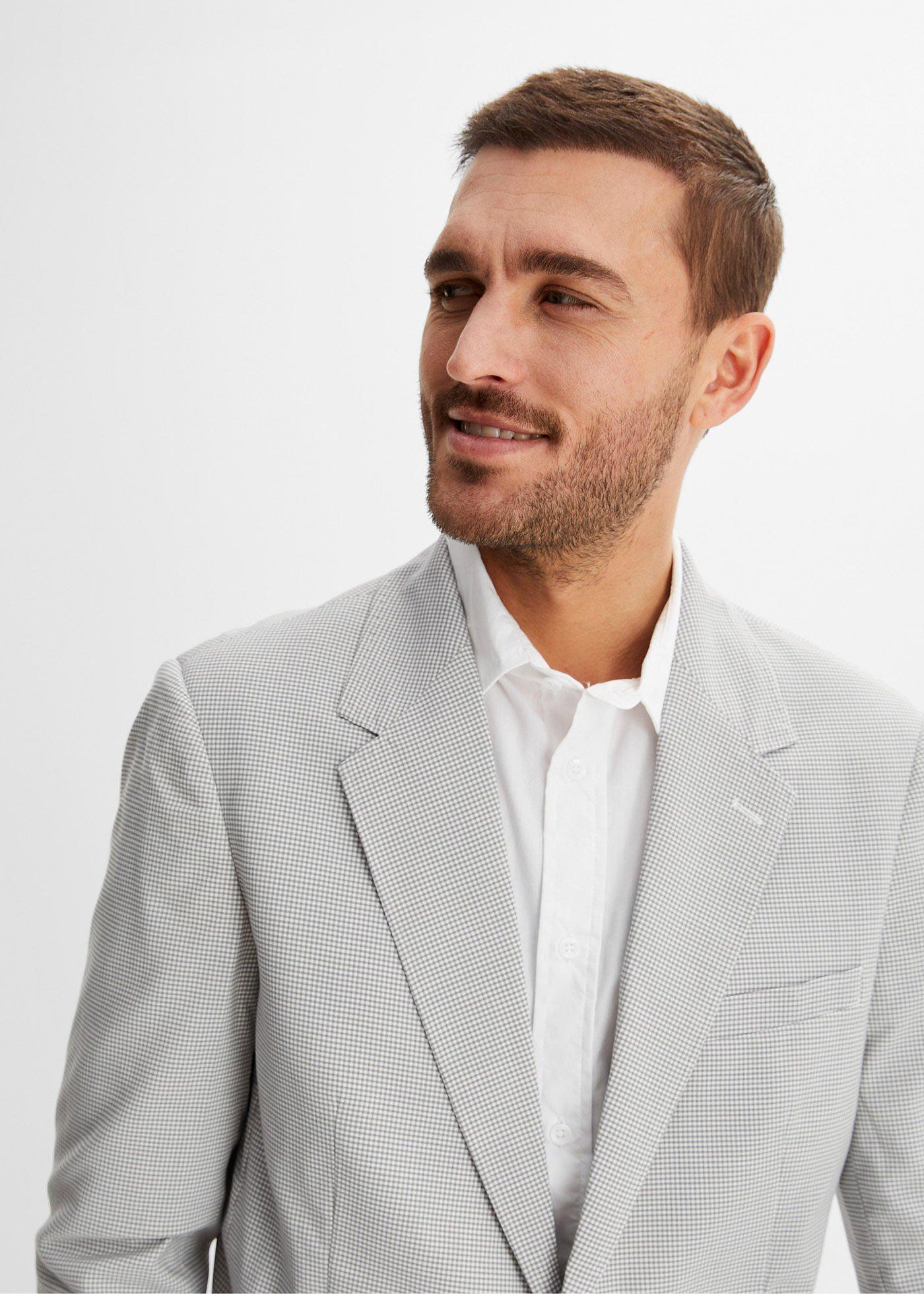 Marynarka z tkaniny gofrowanej, regular fit - Bonprix