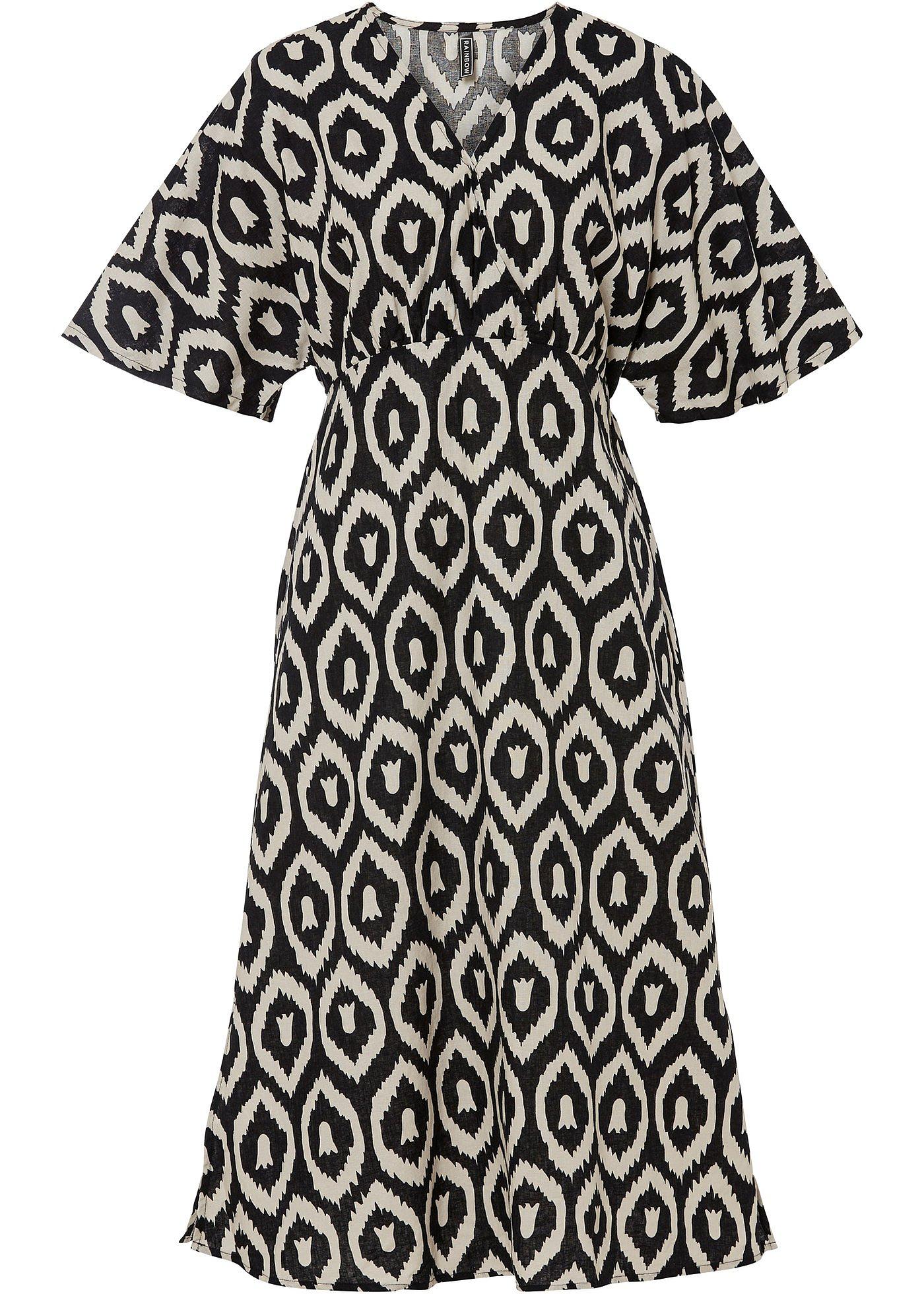 Kleid mit Ornament Druck