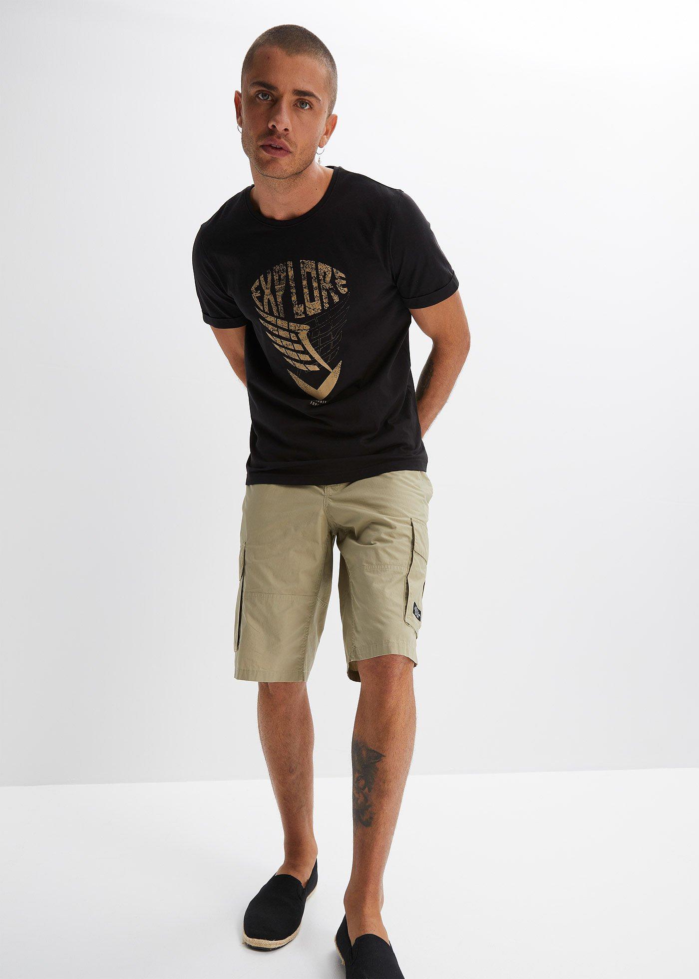 T-shirt z bawełny organicznej - Bonprix