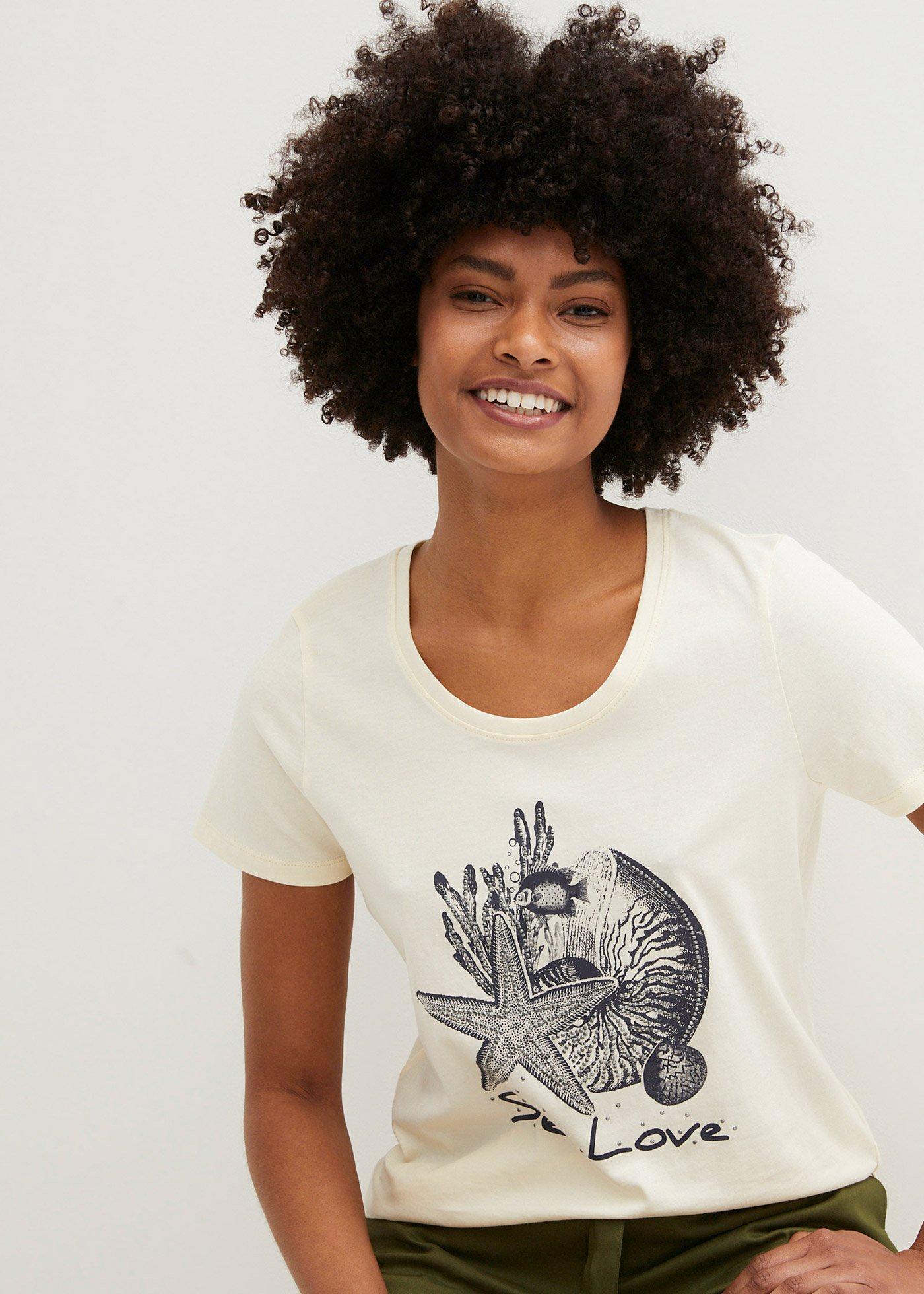 T-shirt Sea Love - Bonprix
