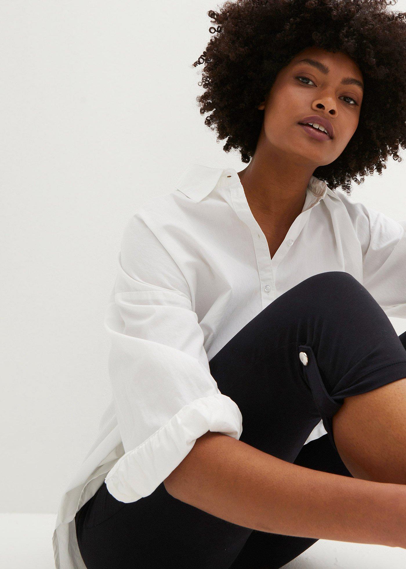 Legginsy rybaczki z bawełny organicznej - Bonprix