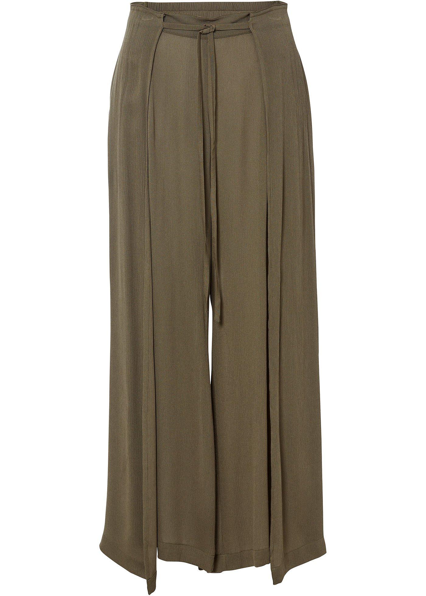 Pantaloni din viscoză fluidă