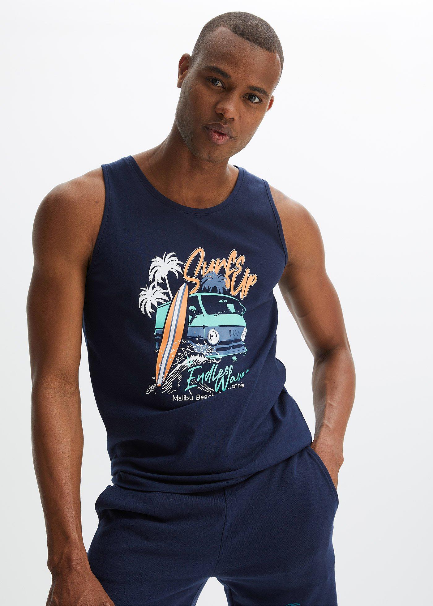 Tank top (2 szt.) z czystej bawełny organicznej - Bonprix