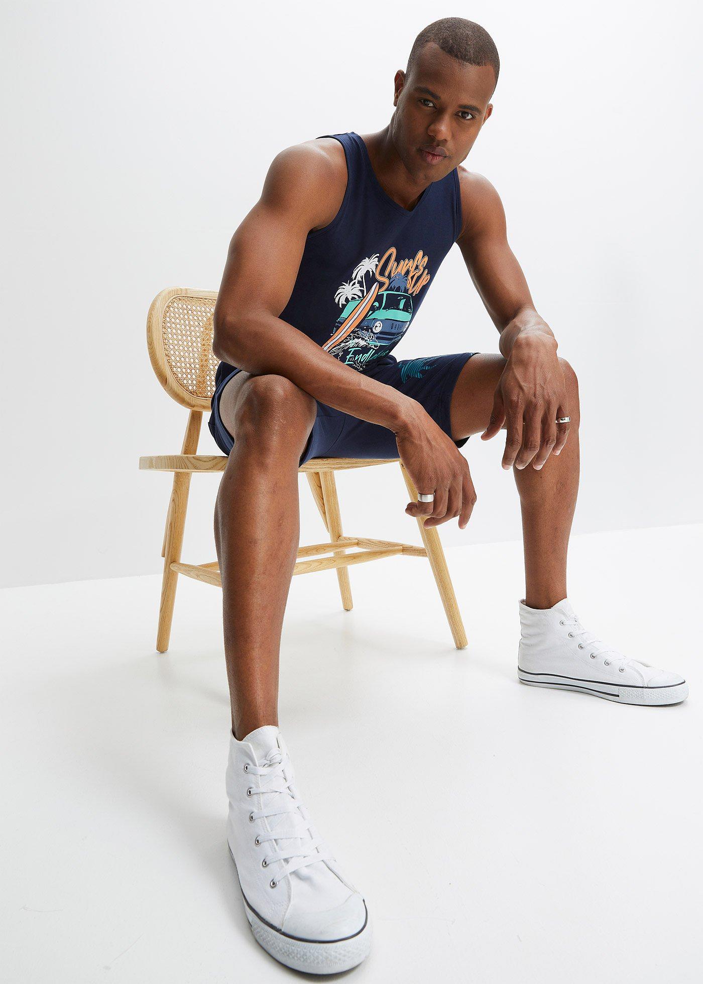 Tank top (2 szt.) z czystej bawełny organicznej - Bonprix