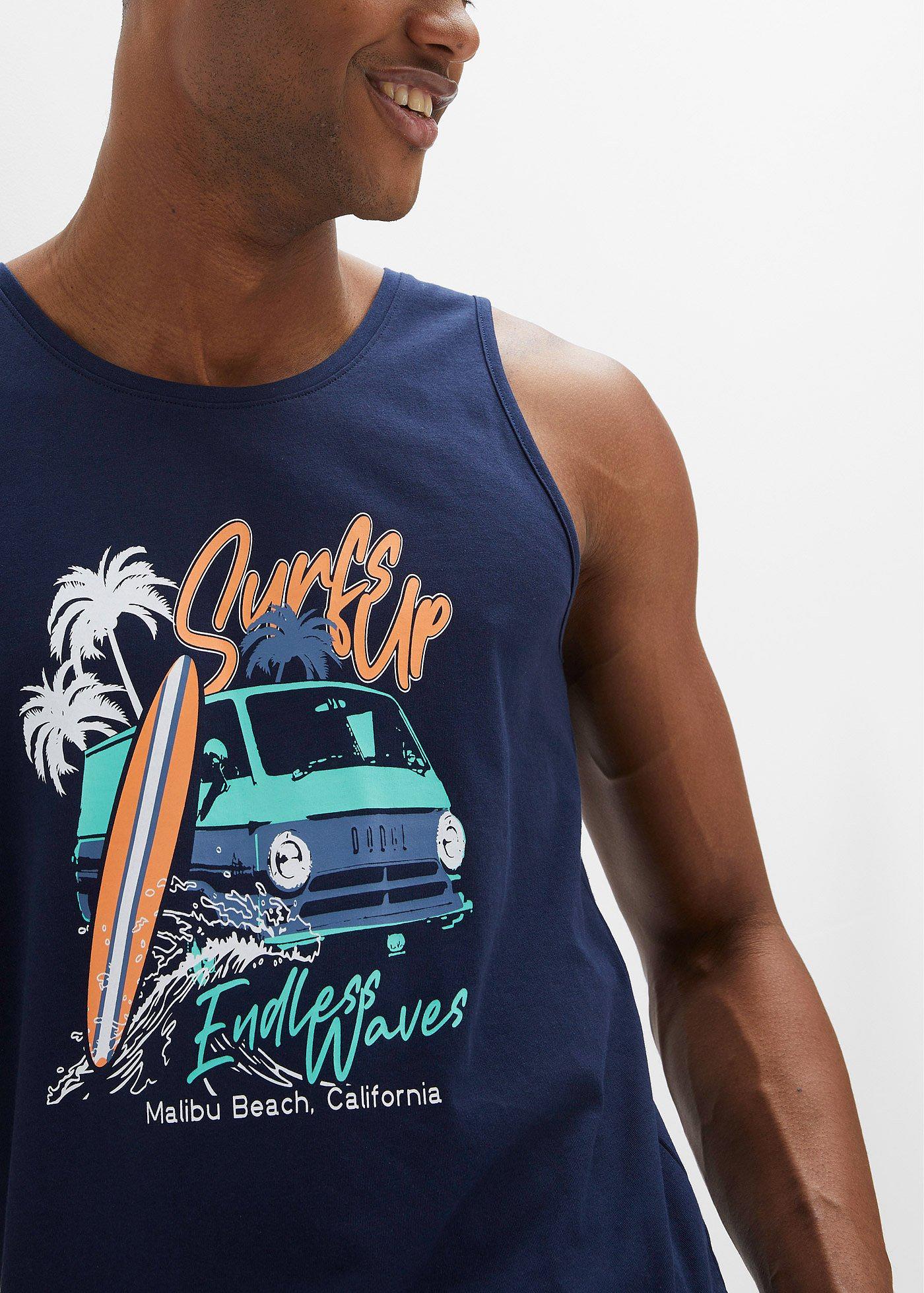 Tank top (2 szt.) z czystej bawełny organicznej - Bonprix