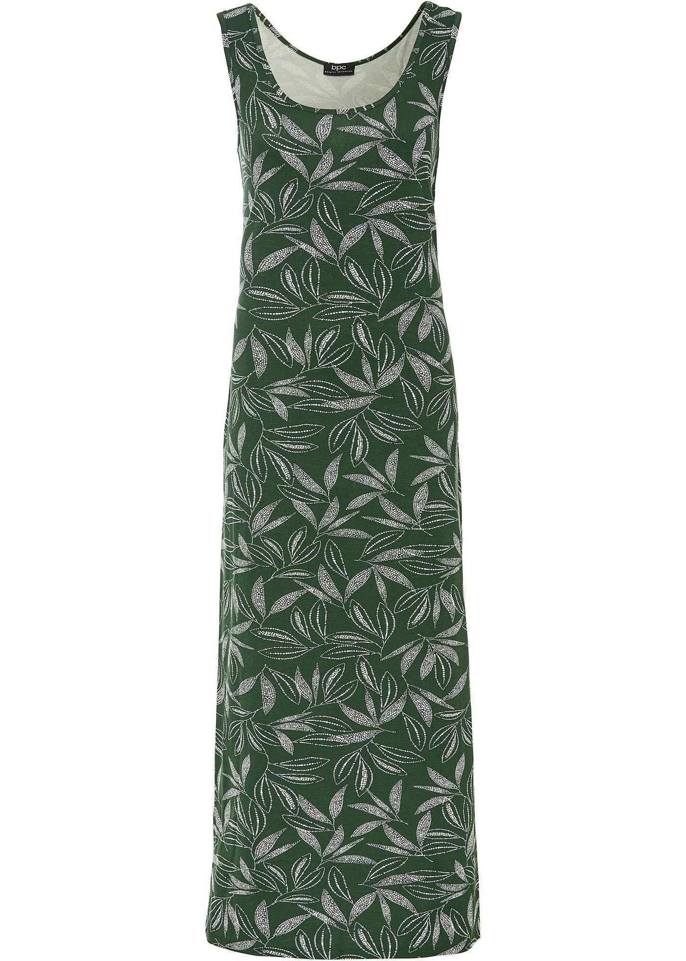 Robe longue en viscose fluide