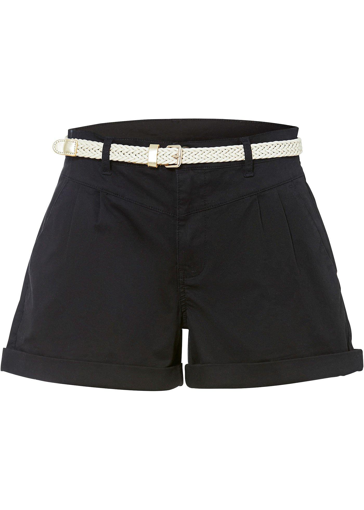 Short en coton extensible
