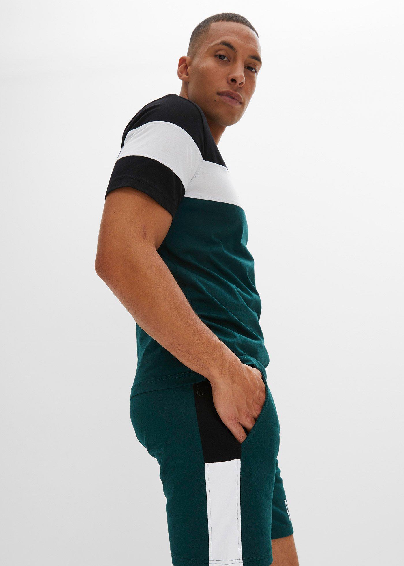 Shirt i krótkie spodnie (2 części) - Bonprix