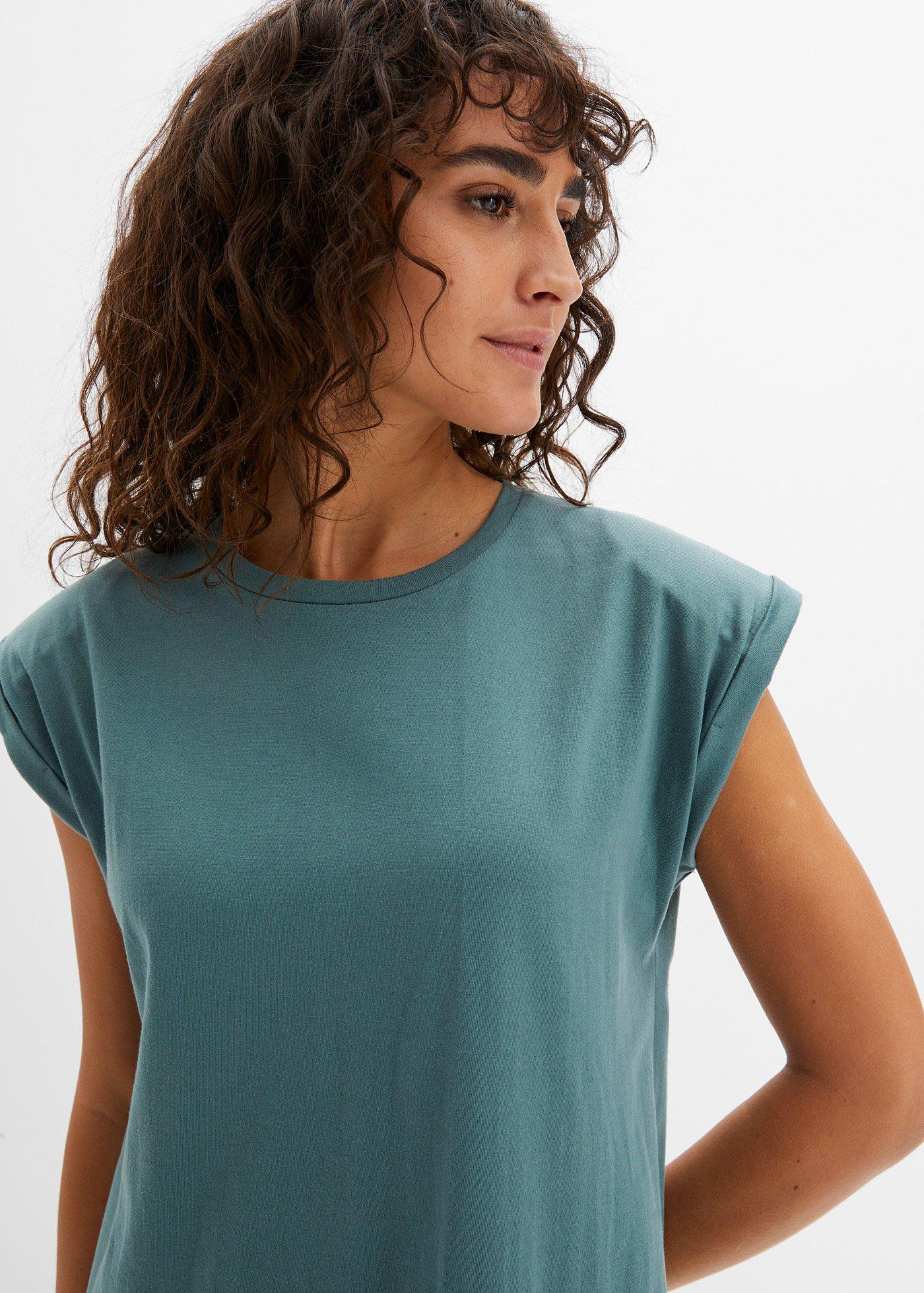 Sukienka shirtowa z bawełny organicznej - Bonprix