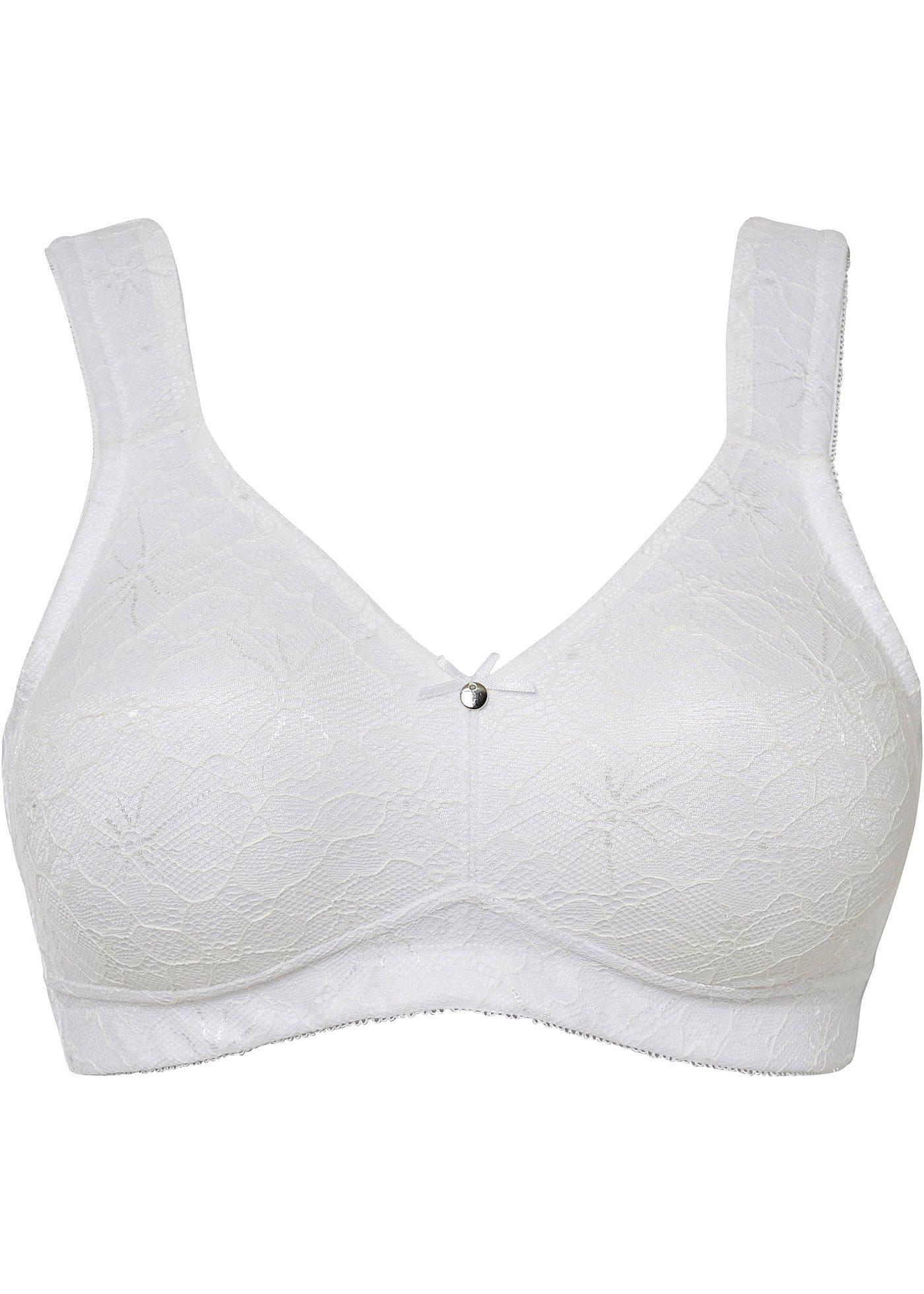 Soutien-gorge grand maintien sans armatures, bretelles rembourrées