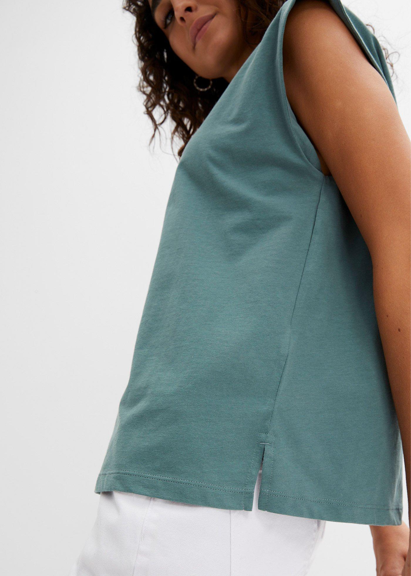 T-shirt oversize z czystej bawełny organicznej - Bonprix