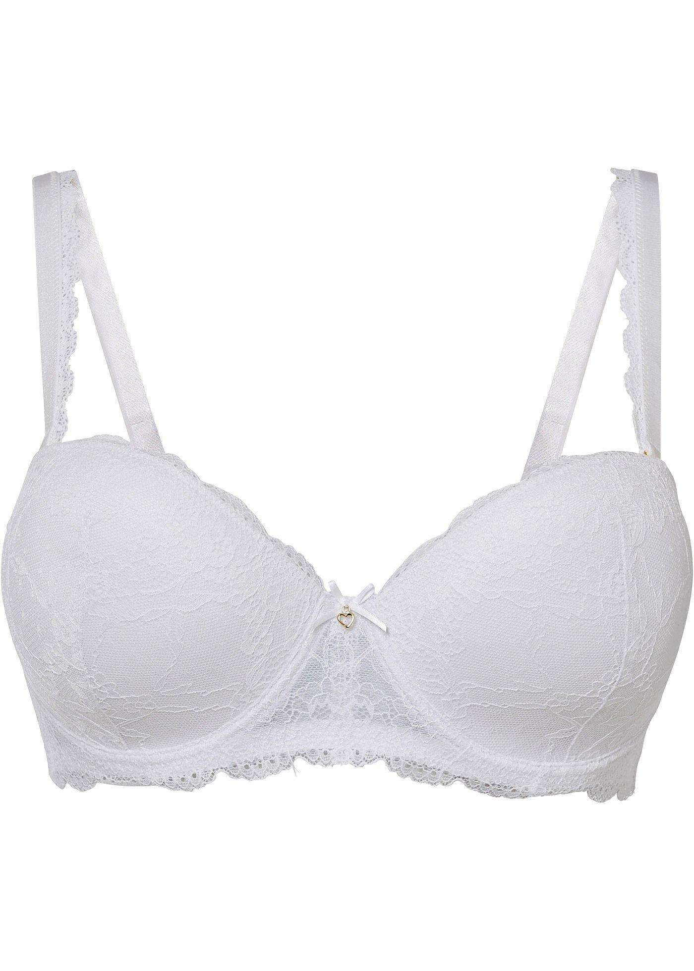 Soutien-gorge balconnet multipositions à armatures avec polyamide recyclé