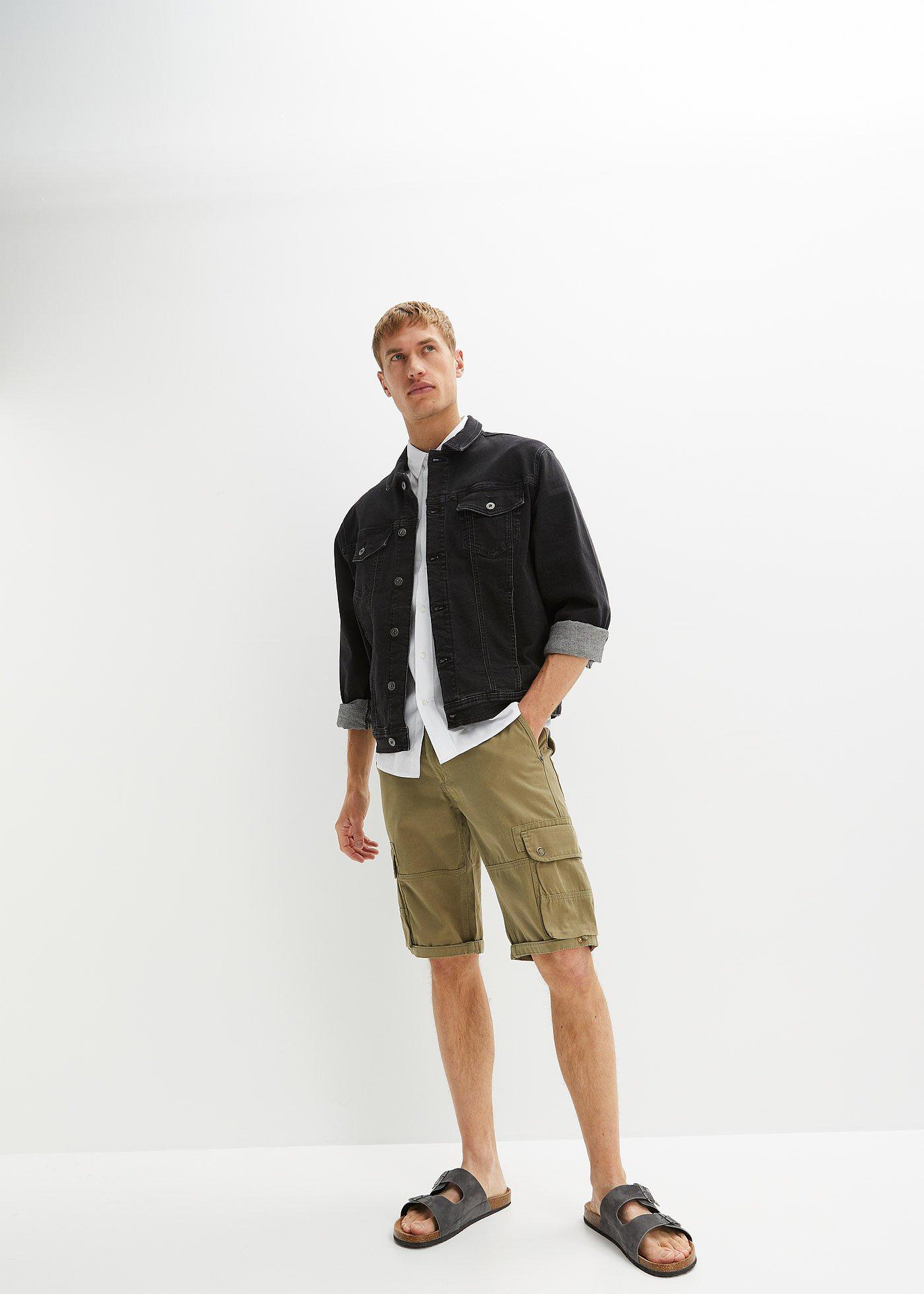 Koszula z krótkim rękawem Slim Fit - Bonprix