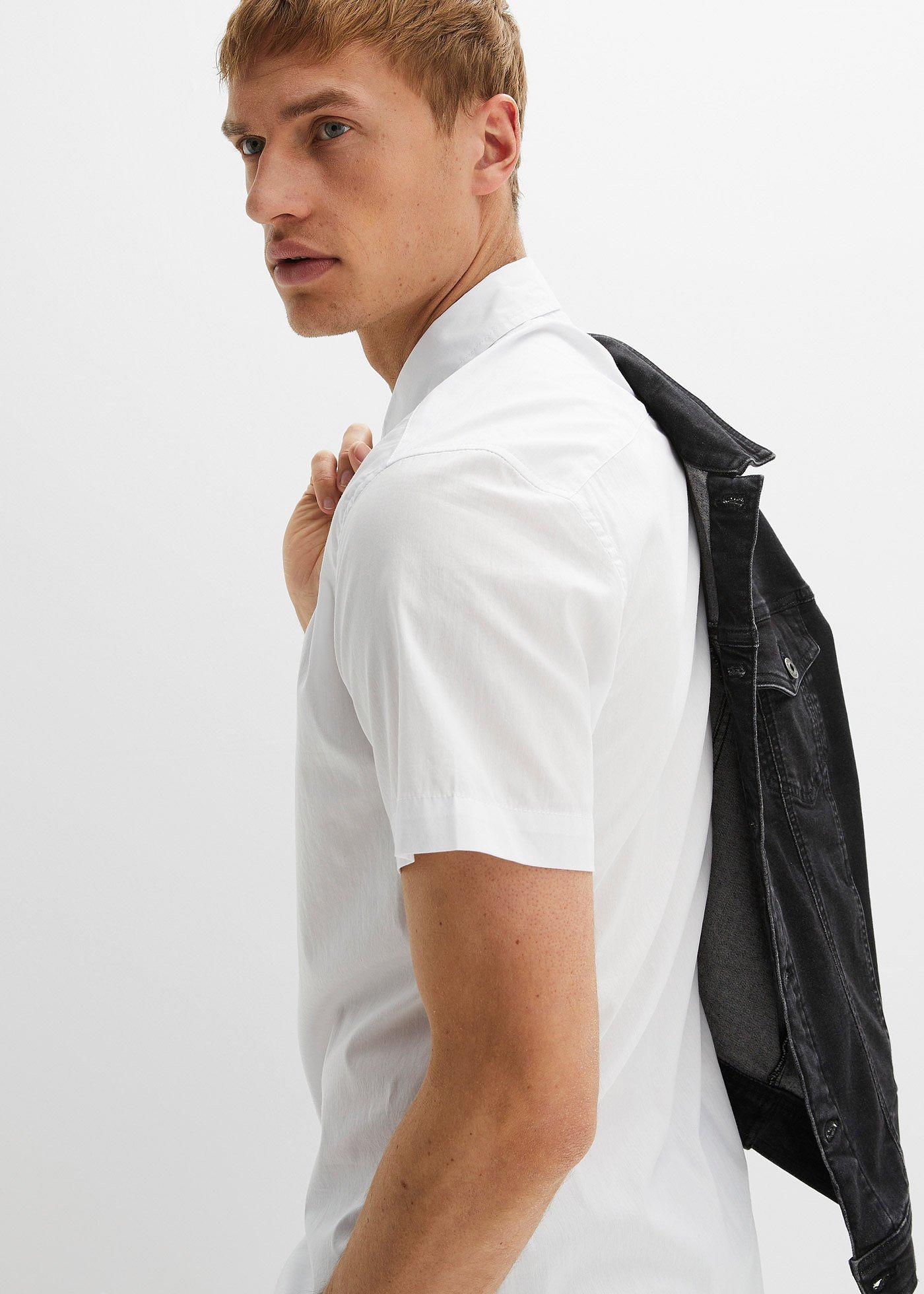 Koszula z krótkim rękawem Slim Fit - Bonprix