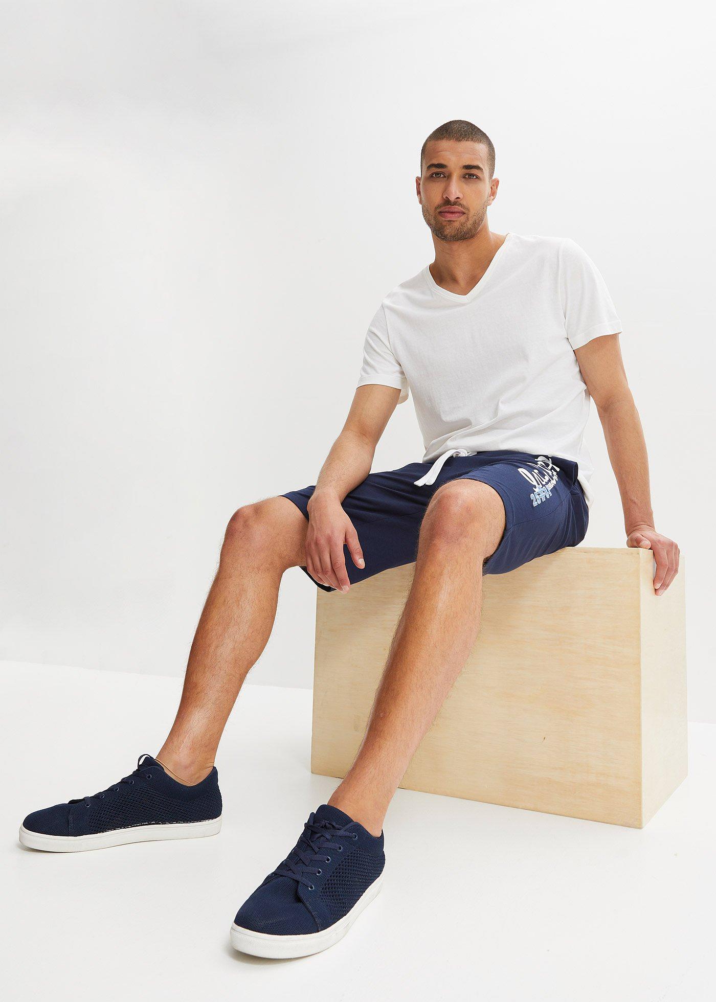 Bermudy z dżerseju - Bonprix