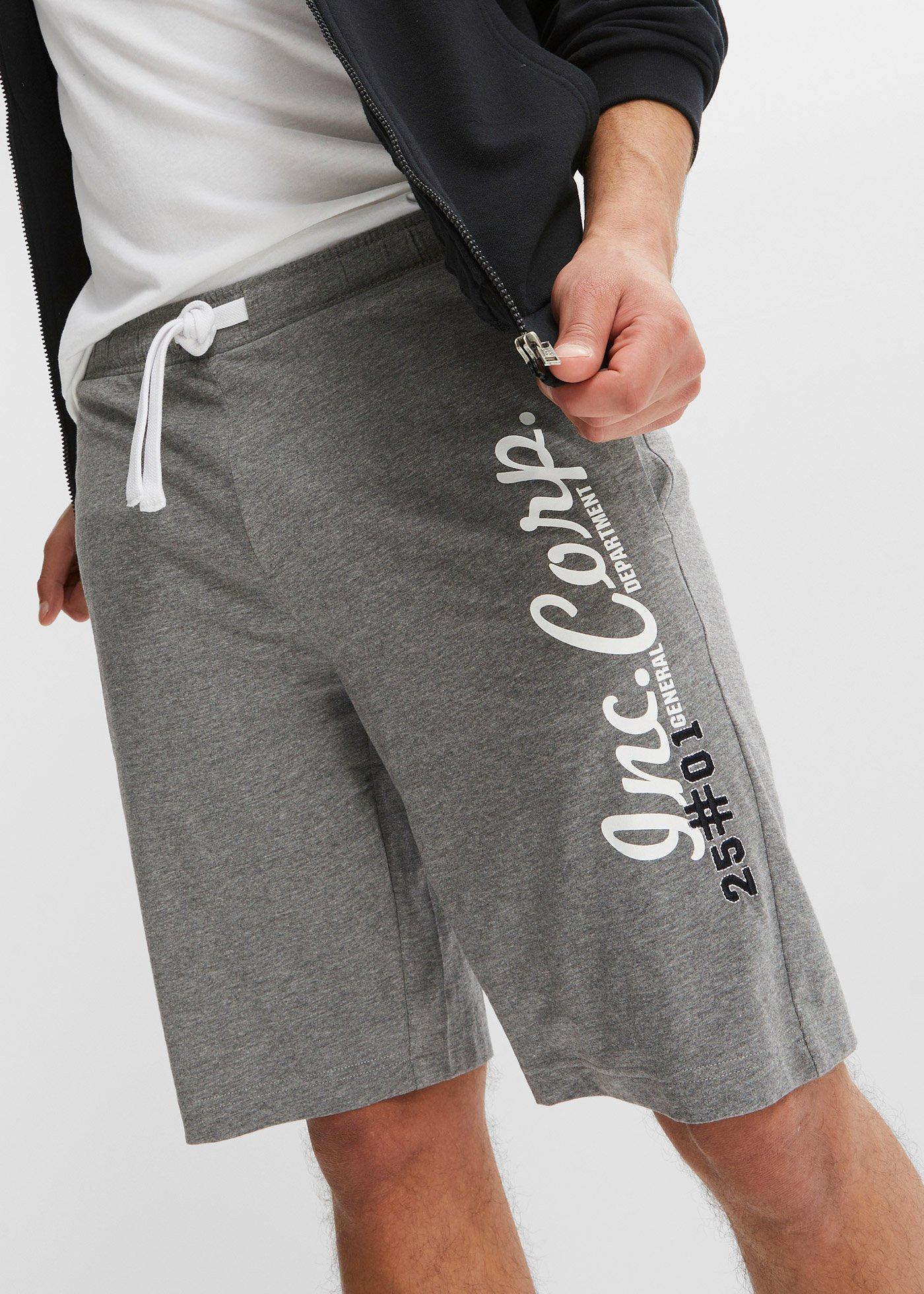 Bermudy z dżerseju, regular fit - Bonprix