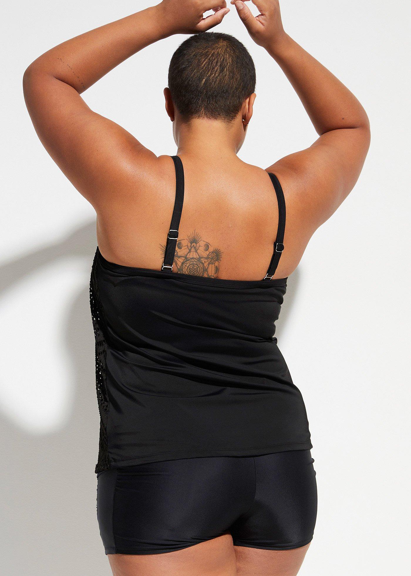 Top tankini z koronki - Bonprix