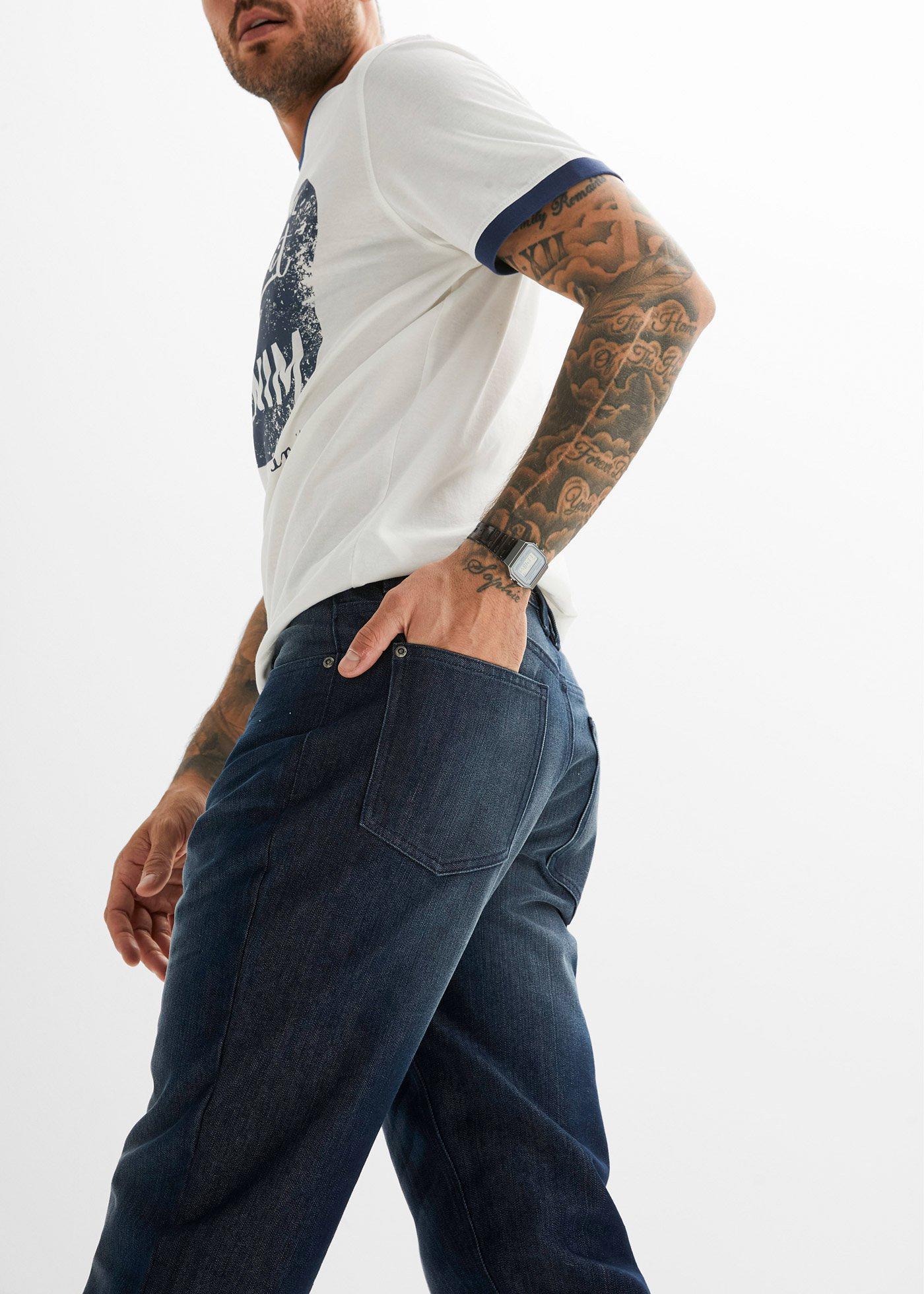 Dżinsy Classic Fit Straight - Bonprix