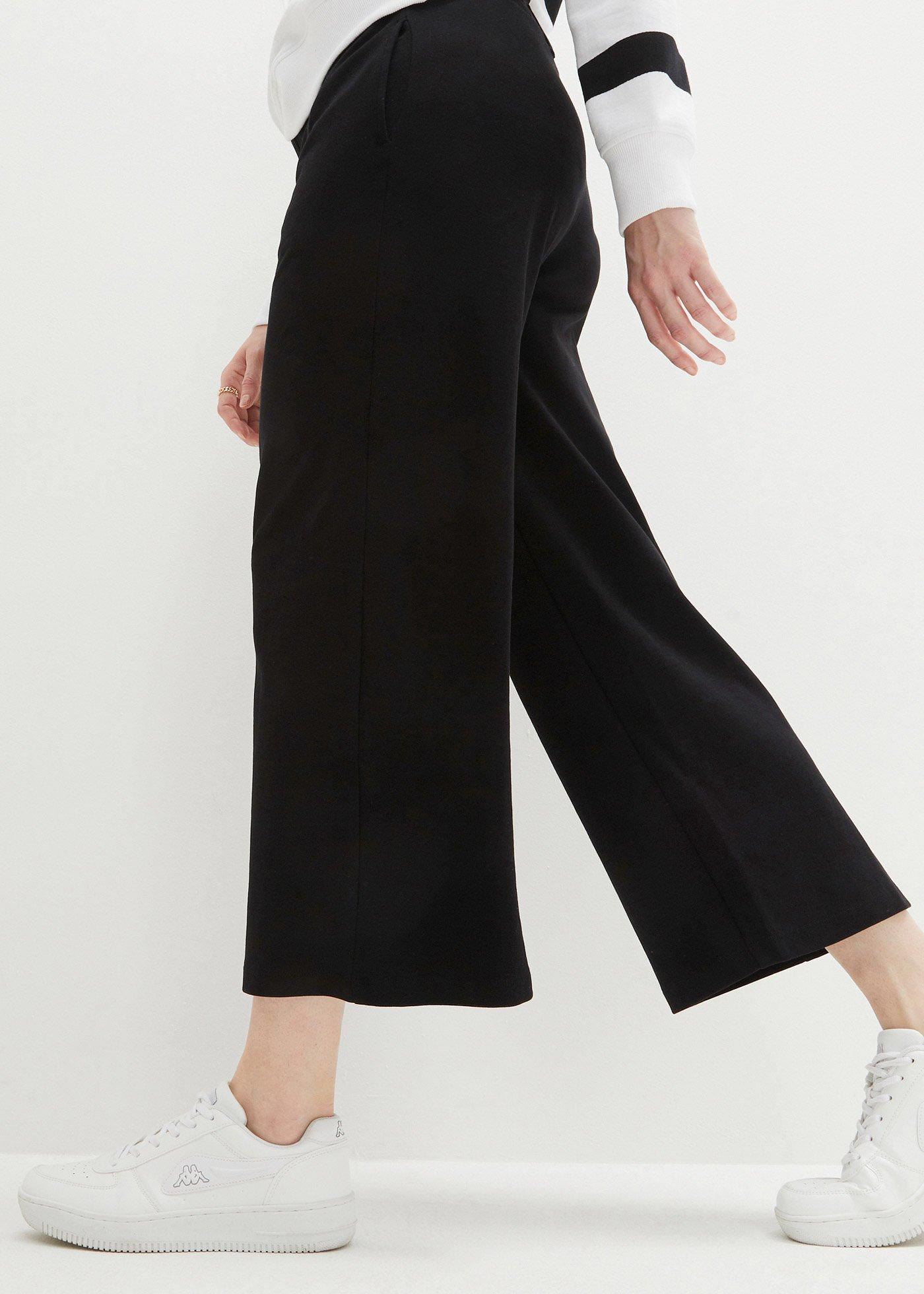 Spodnie culotte z czystej bawełny organicznej - Bonprix
