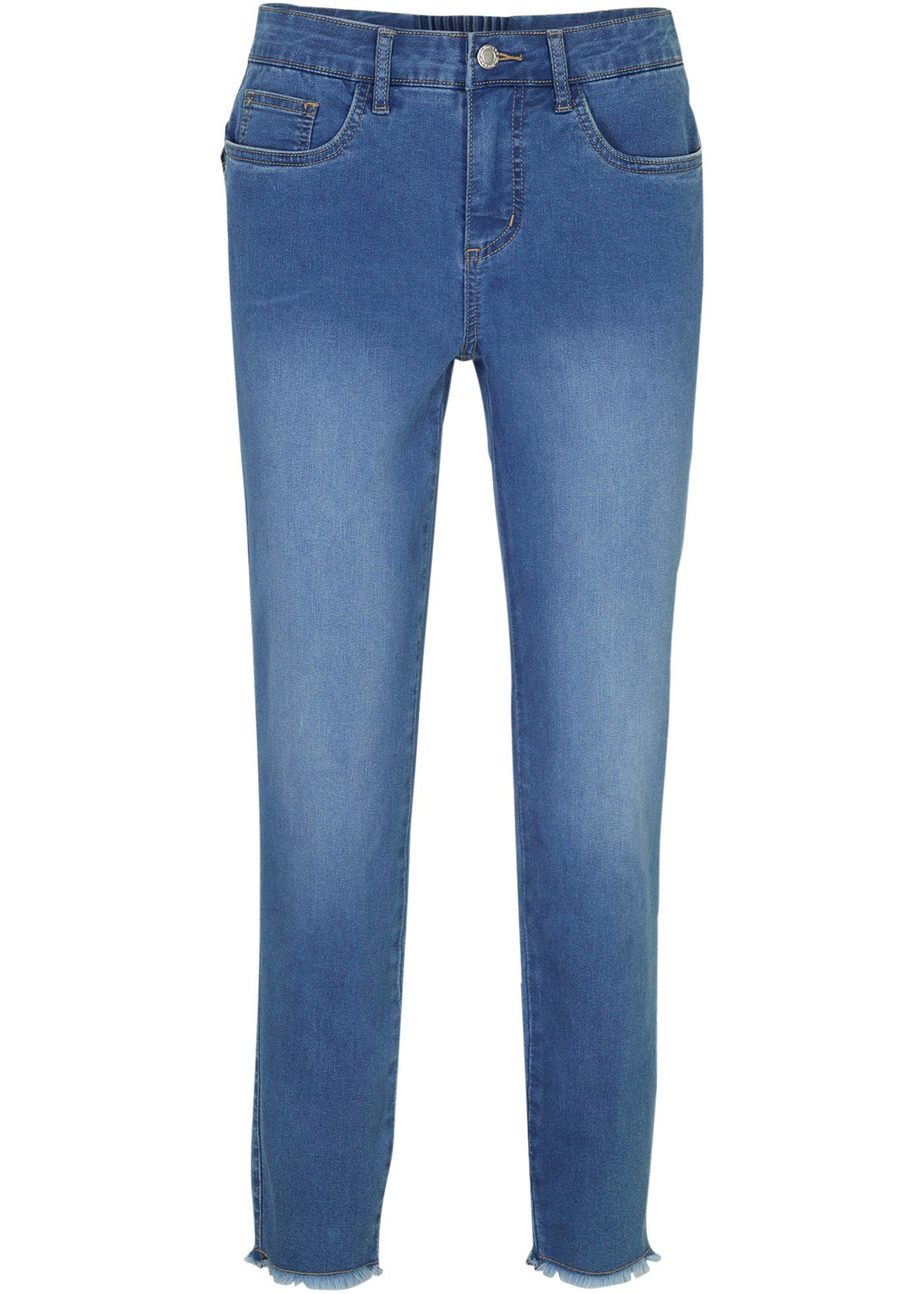 Shaping-Jeans Mid Waist, cropped