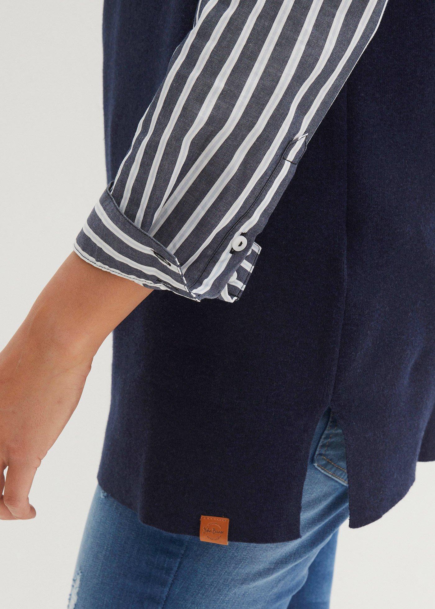 Kamizelka z kapturem, oversized - Bonprix