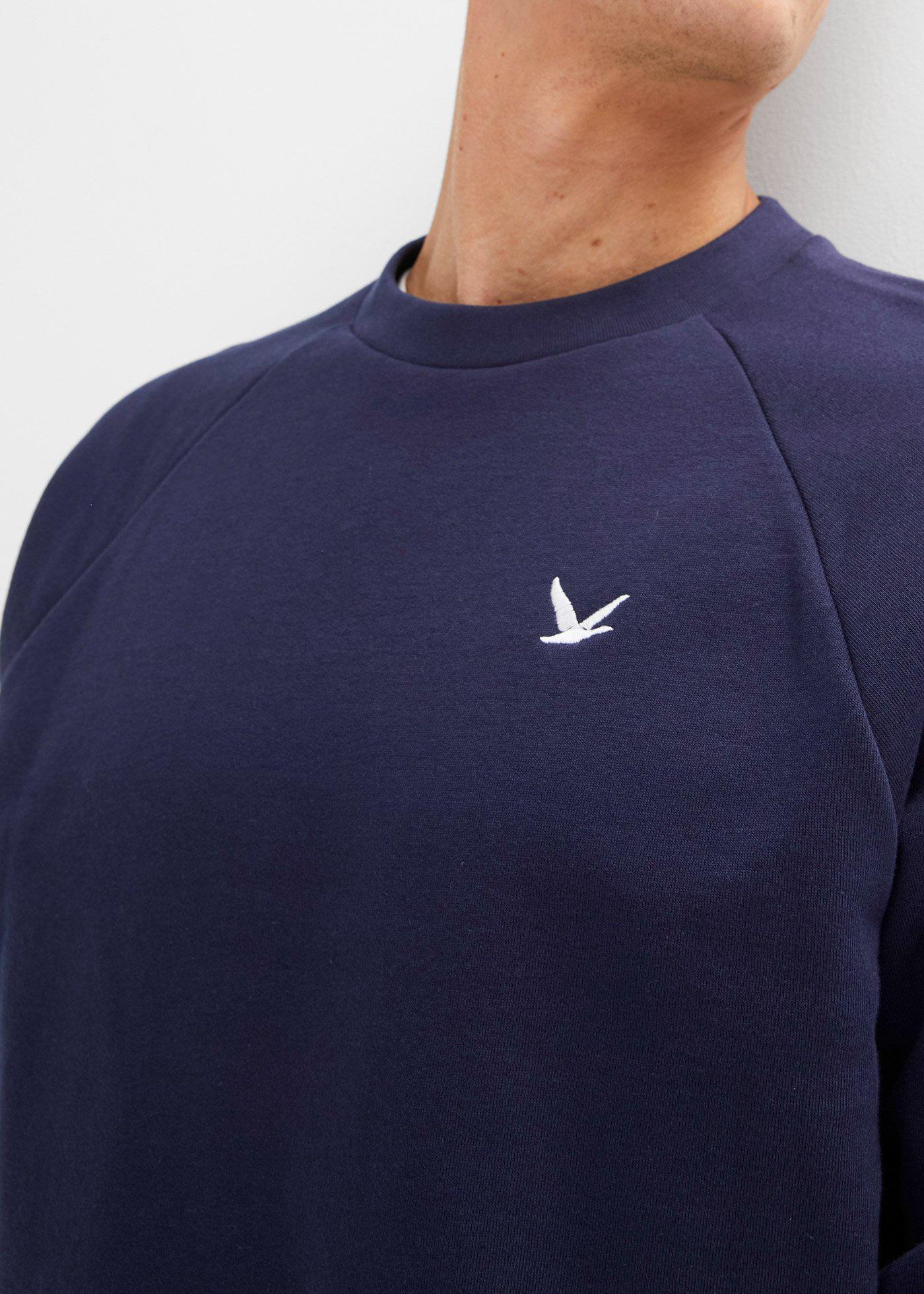 Bluza z poliestru z recyklingu, z rękawami raglanowymi - Bonprix