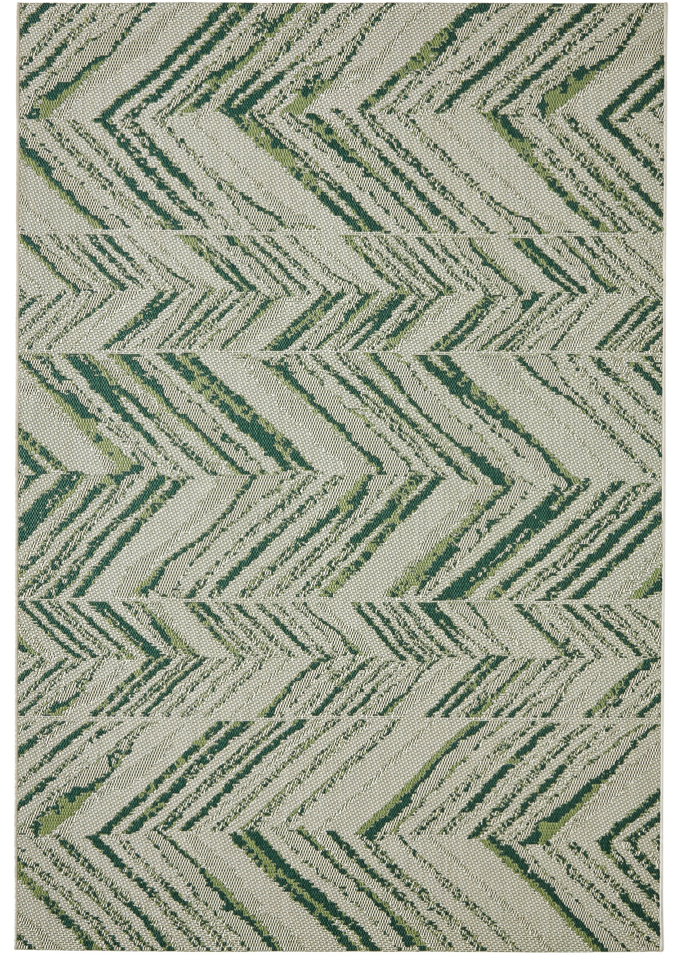 In- und Outdoor Teppich mit Streifen
