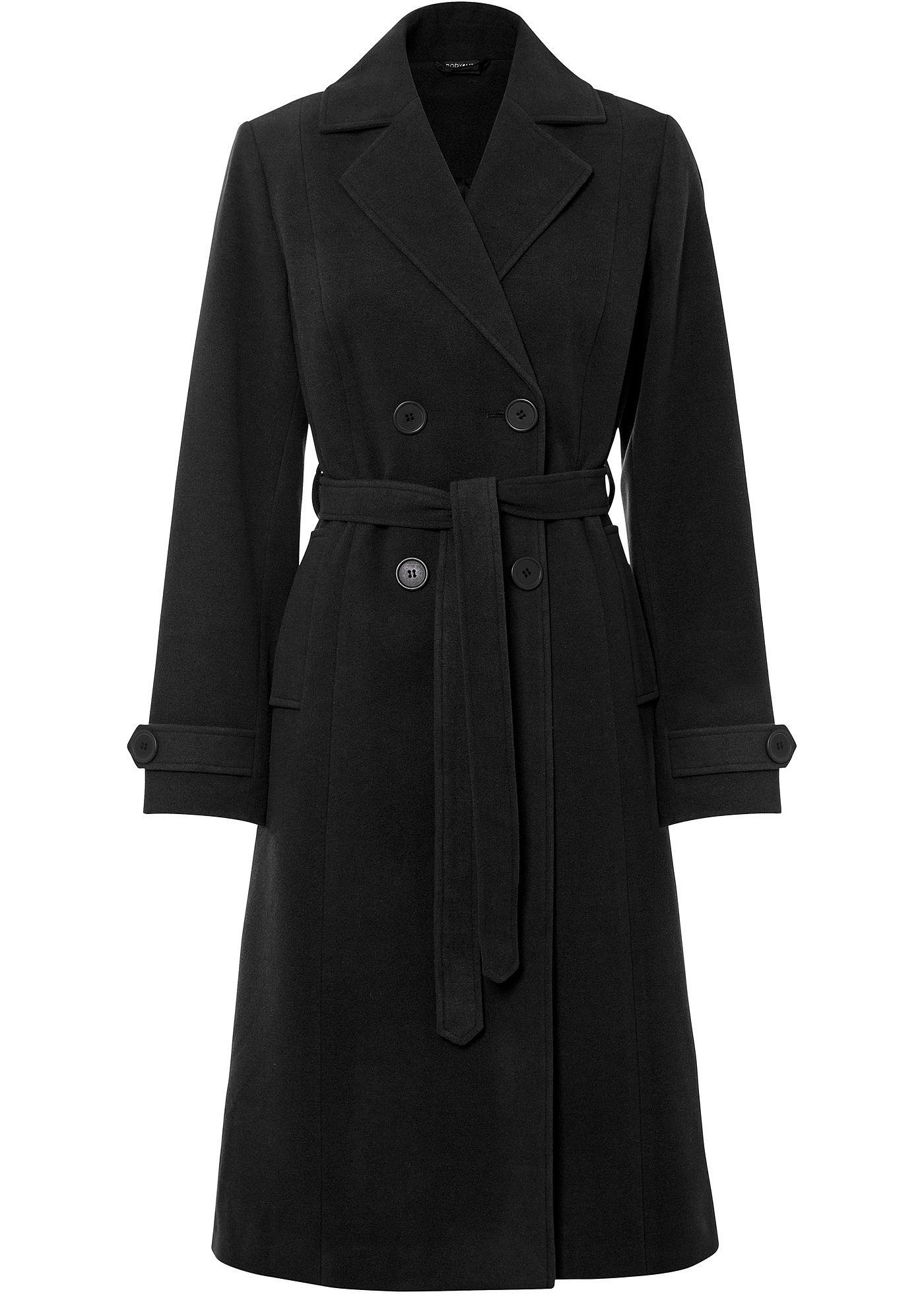 Winter-Trenchcoat in Wolloptik