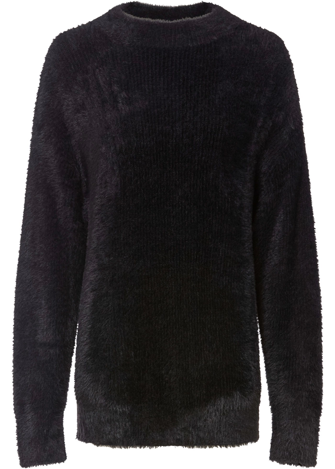 Pullover mit Hairy-knit