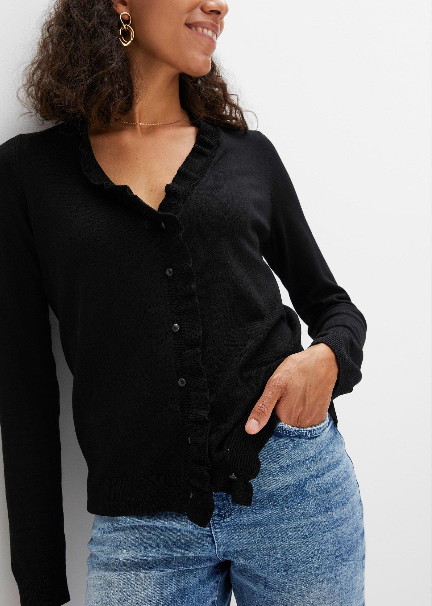 Sweter rozpinany - Bonprix