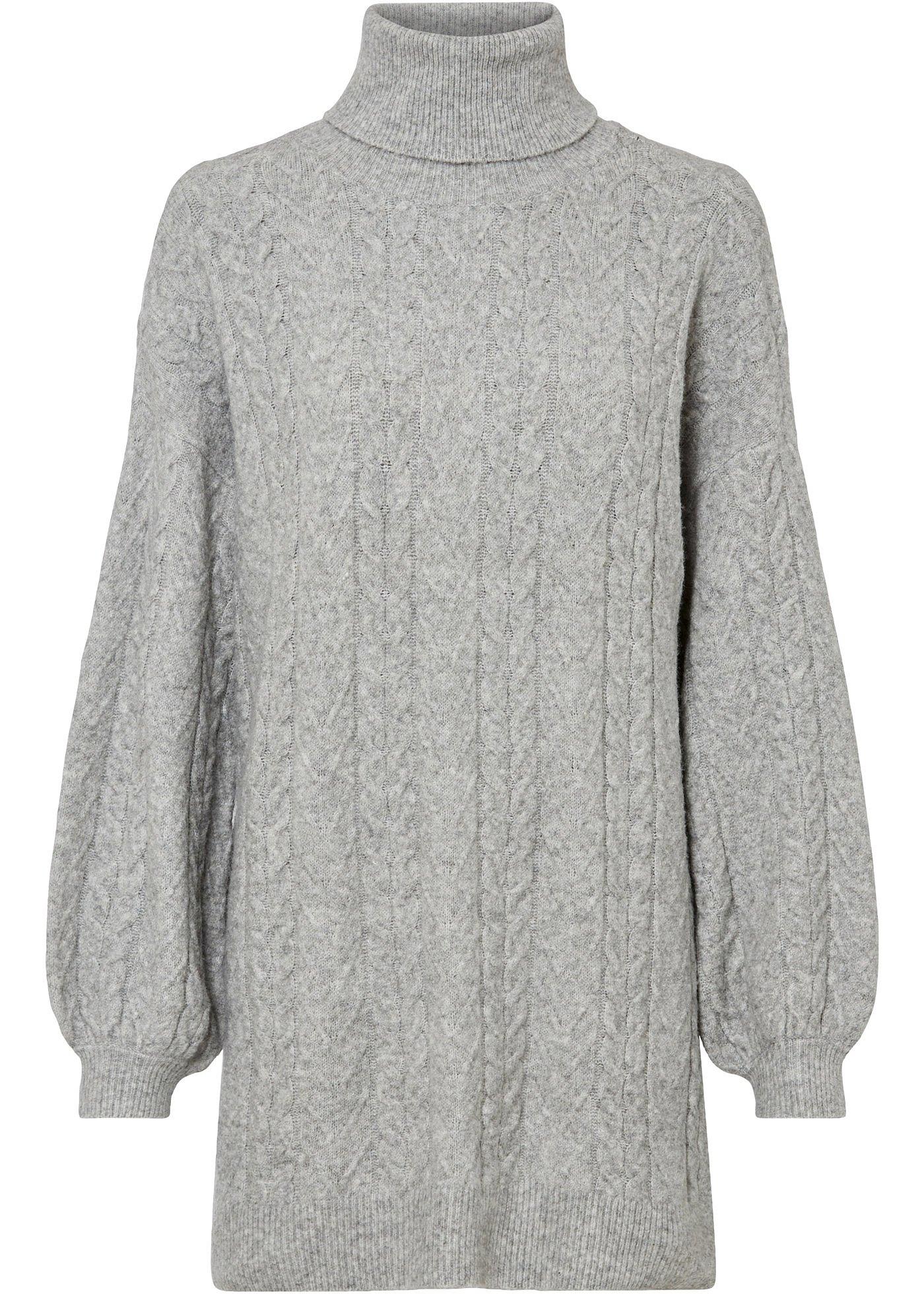 Rollkragenpullover mit Schlitz