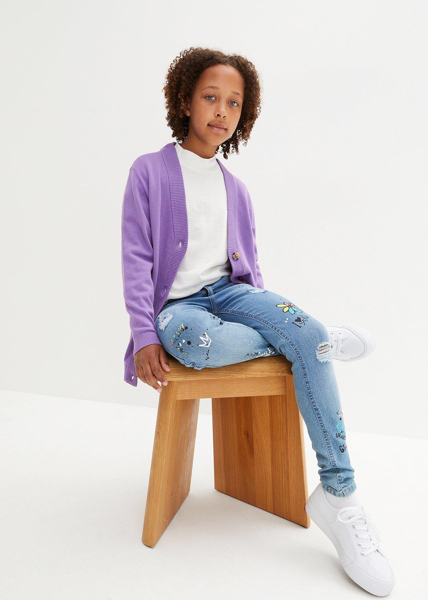 Dżinsy skinny, mid waist - Bonprix