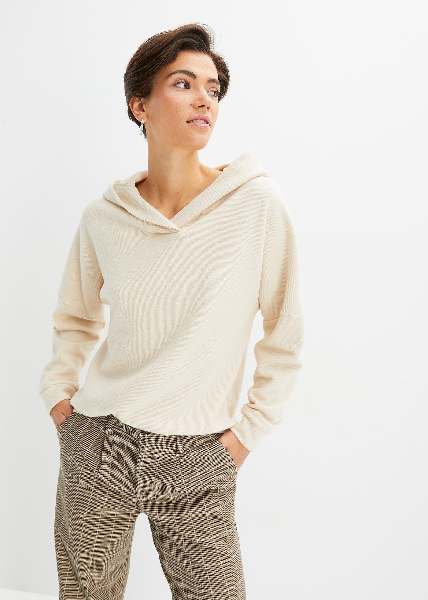 Bluza z kapturem o kroju regular fit - Bonprix