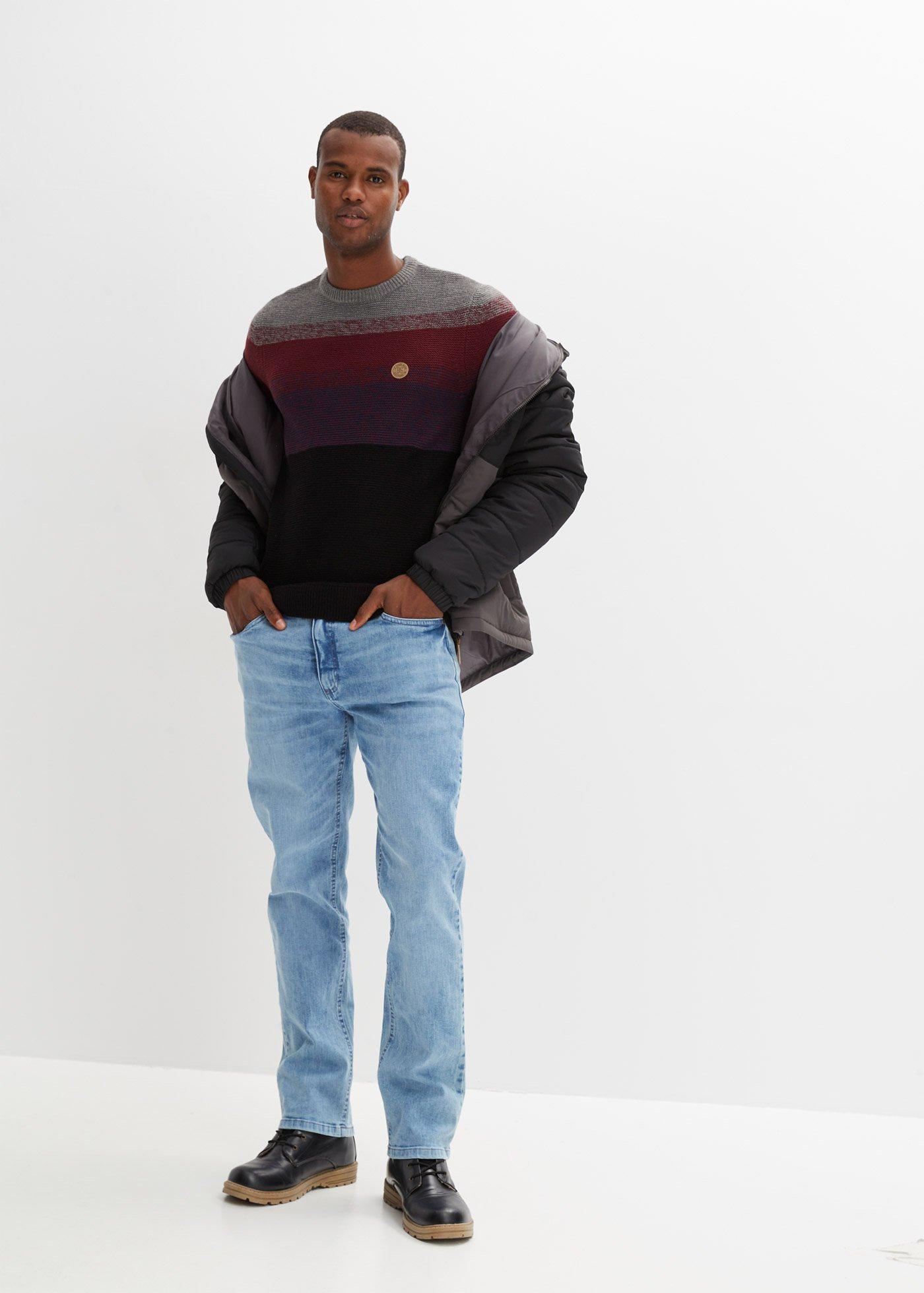 Cienki sweter w cieniowanym kolorze - Bonprix