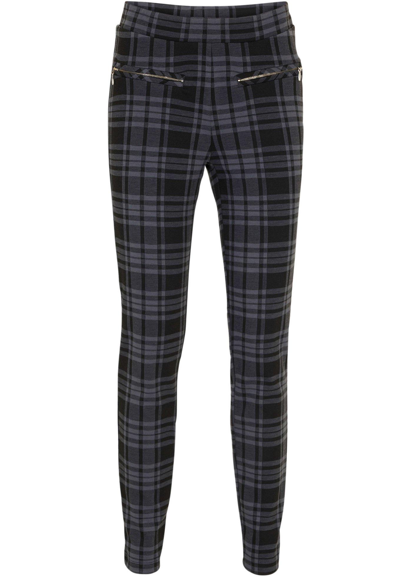 Pantaloni din jerse jacquard