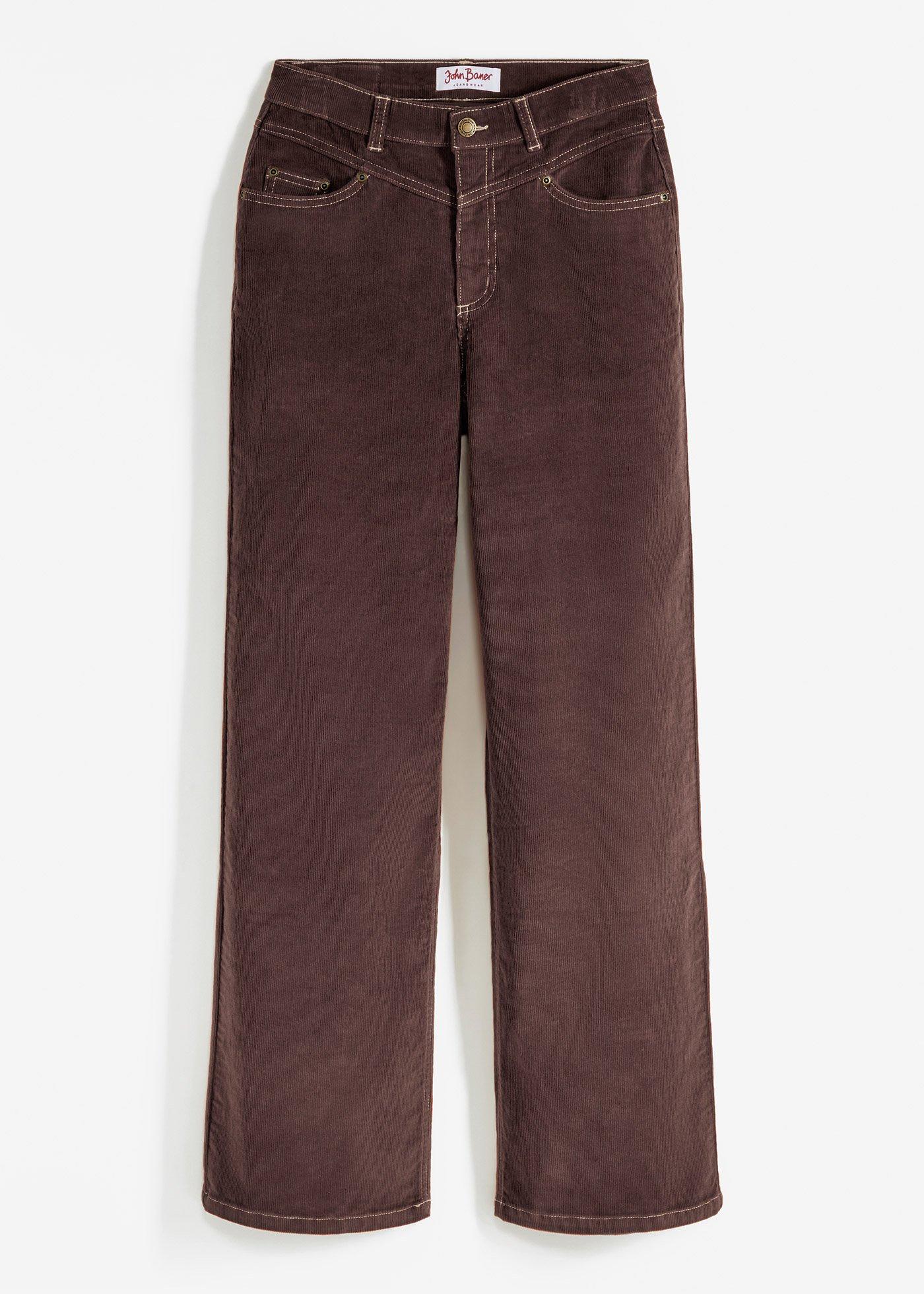 Stretch-Cordhose, Wide