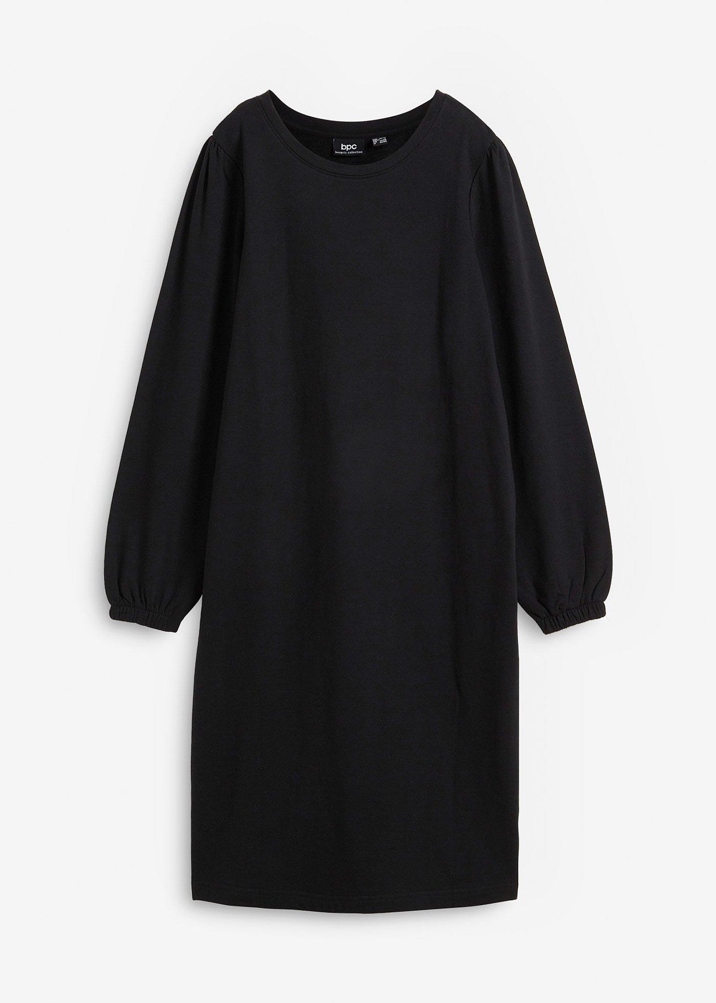 Rochie casual cu mâneci balon şi şliţuri