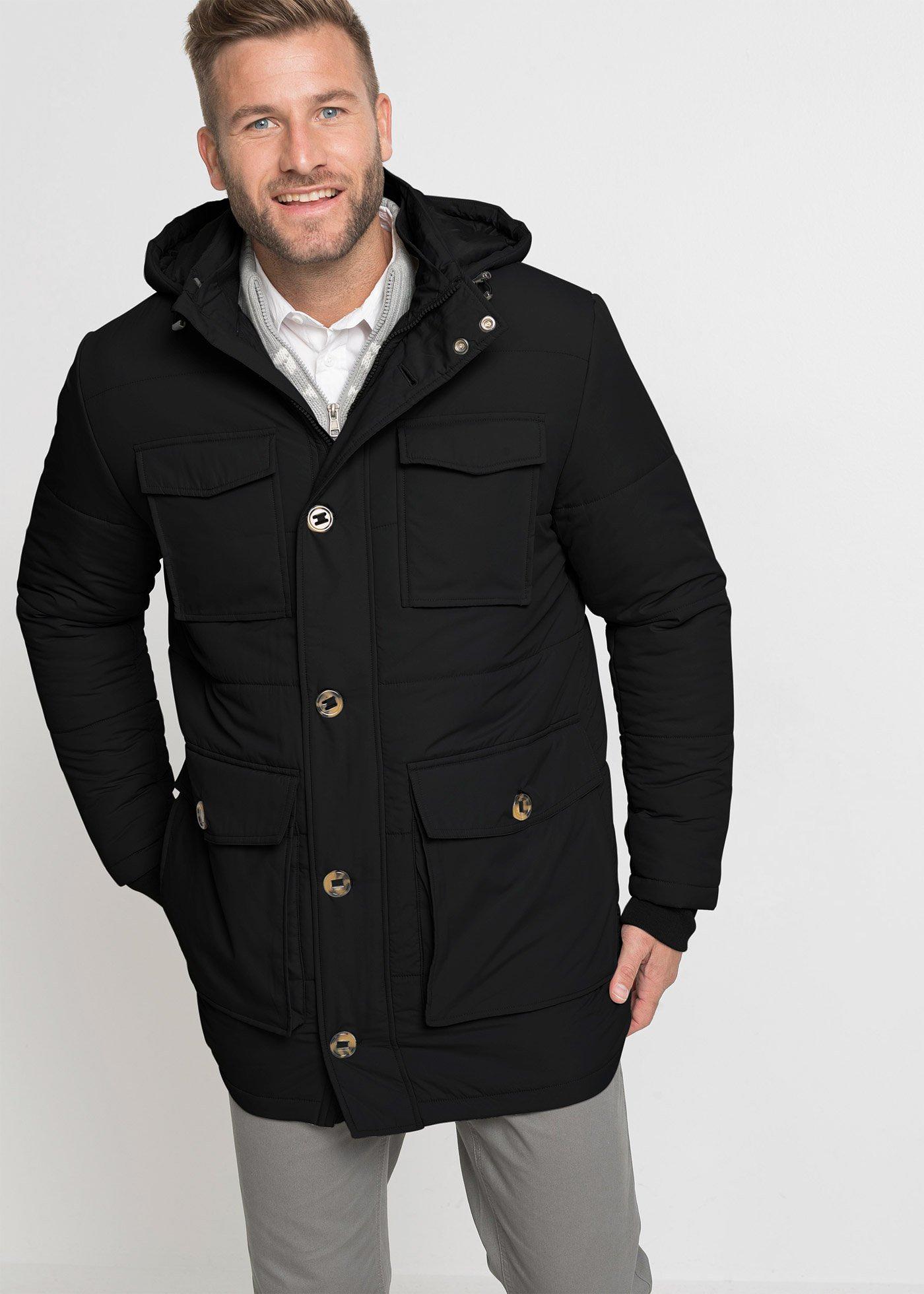 Parka z odpinanym kapturem - Bonprix
