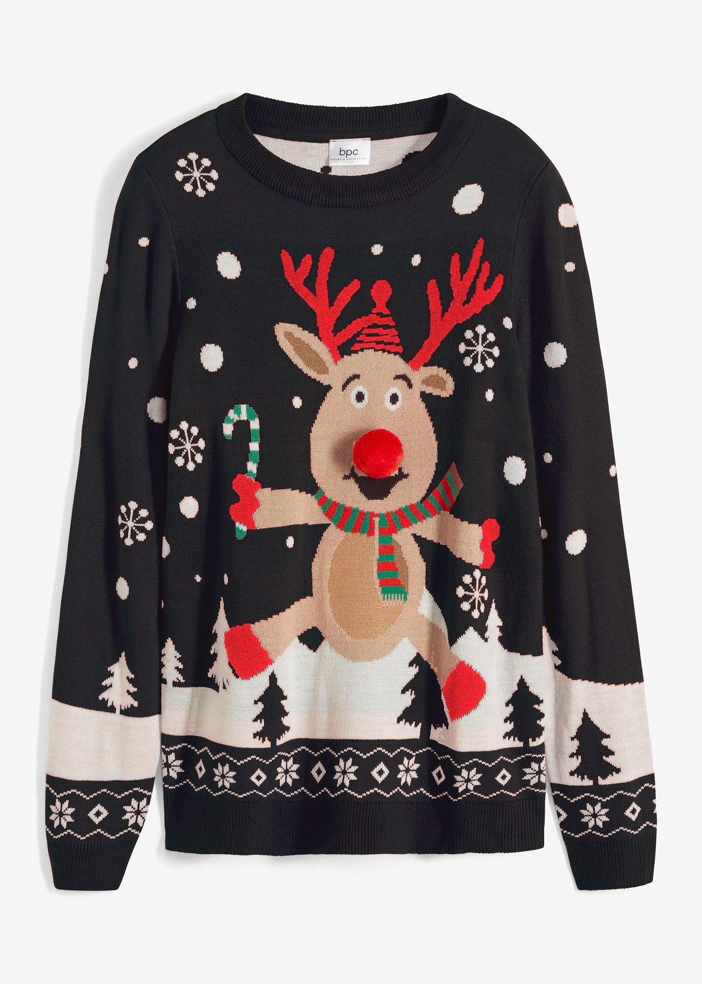Pulover din tricot fin cu decolteu rotund