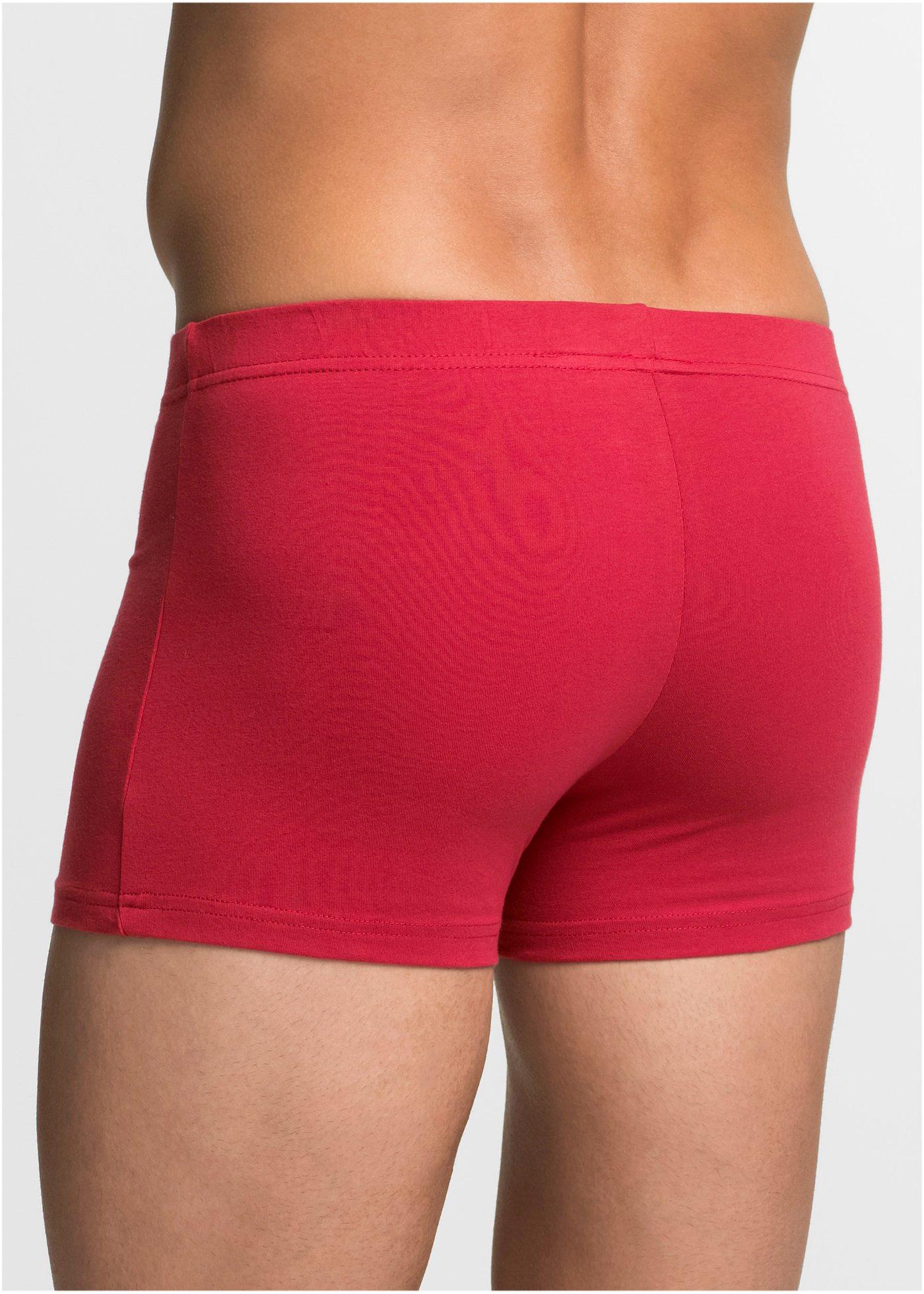 Bawełniane bokserki, dopasowany fason (3 pary) - Bonprix