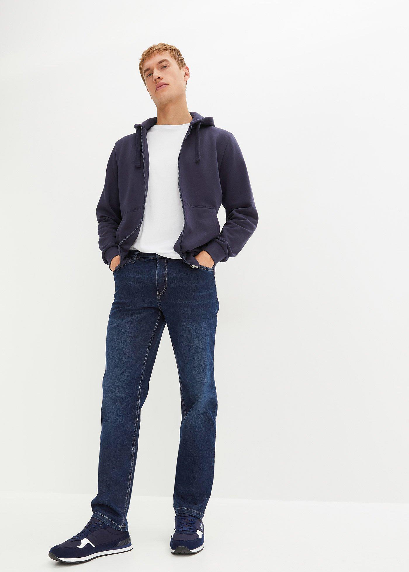 Dżinsy ze stretchem, regular fit, straight - Bonprix