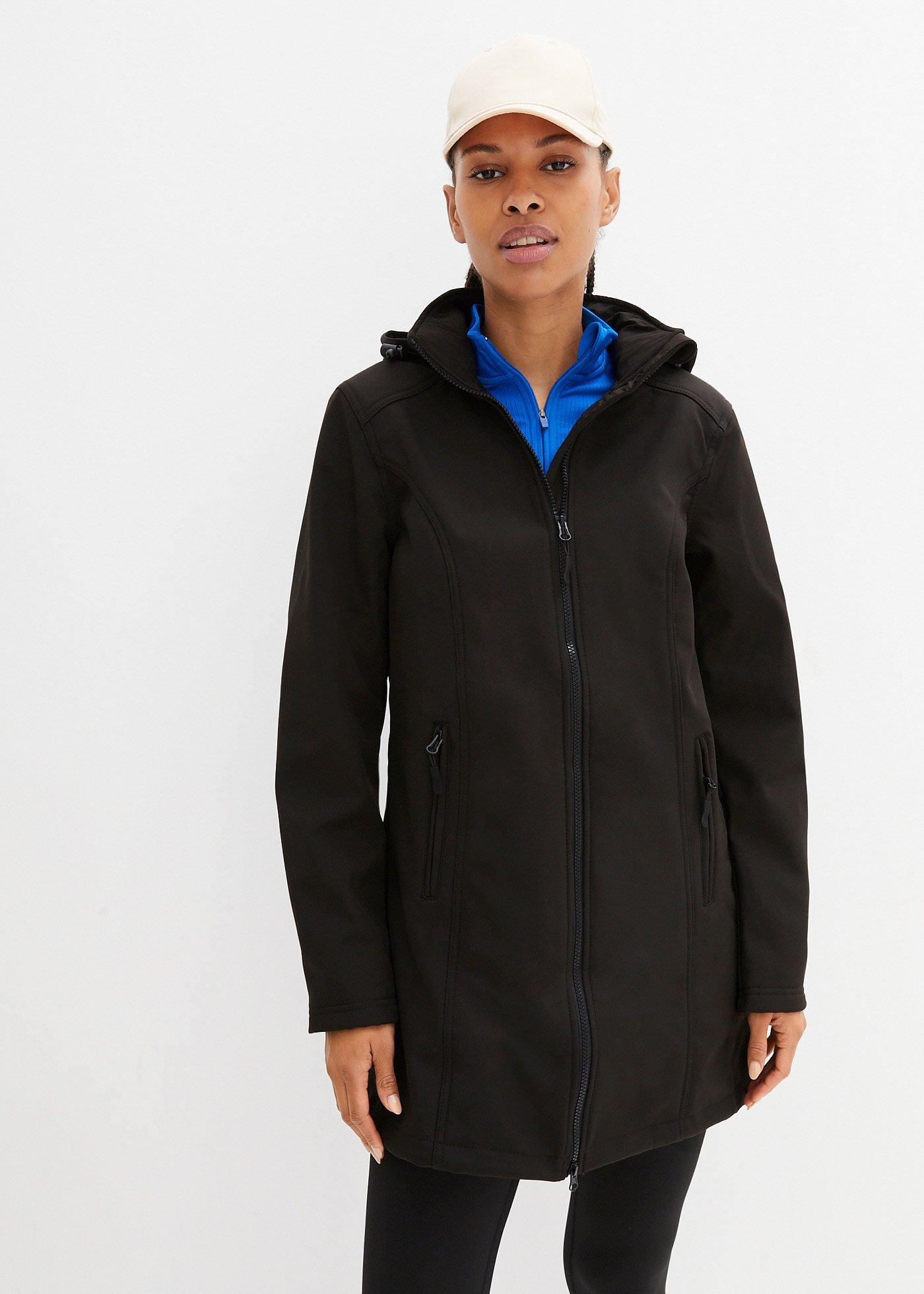 Hydrofobowa parka softshellowa - Bonprix