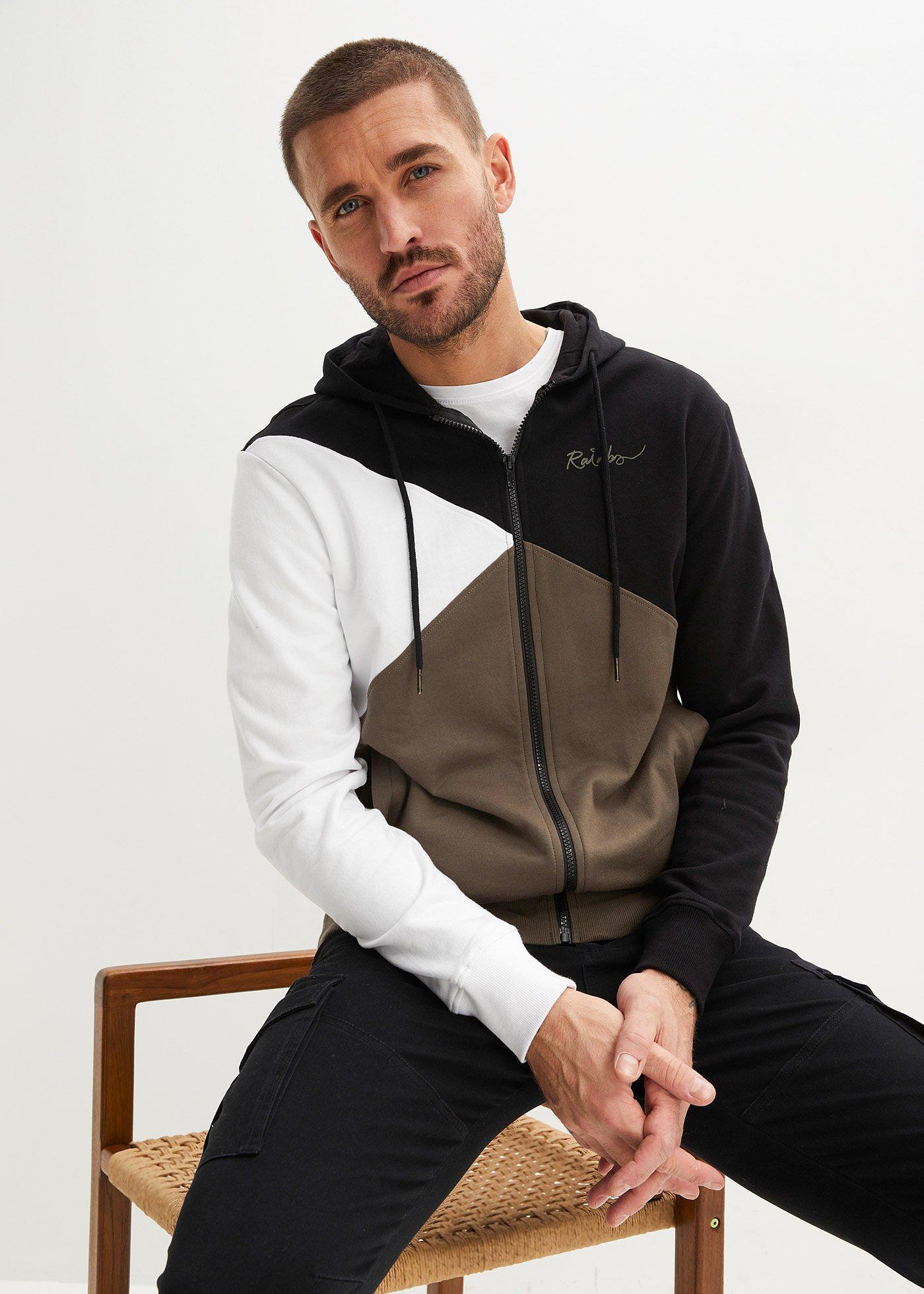 Bluza rozpinana z kapturem z bawełny organicznej - Bonprix