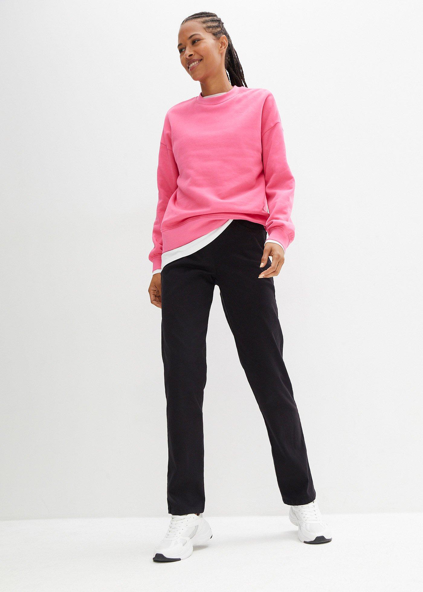 Dżinsy o kroju straight, mid waist, (2 pary) - Bonprix