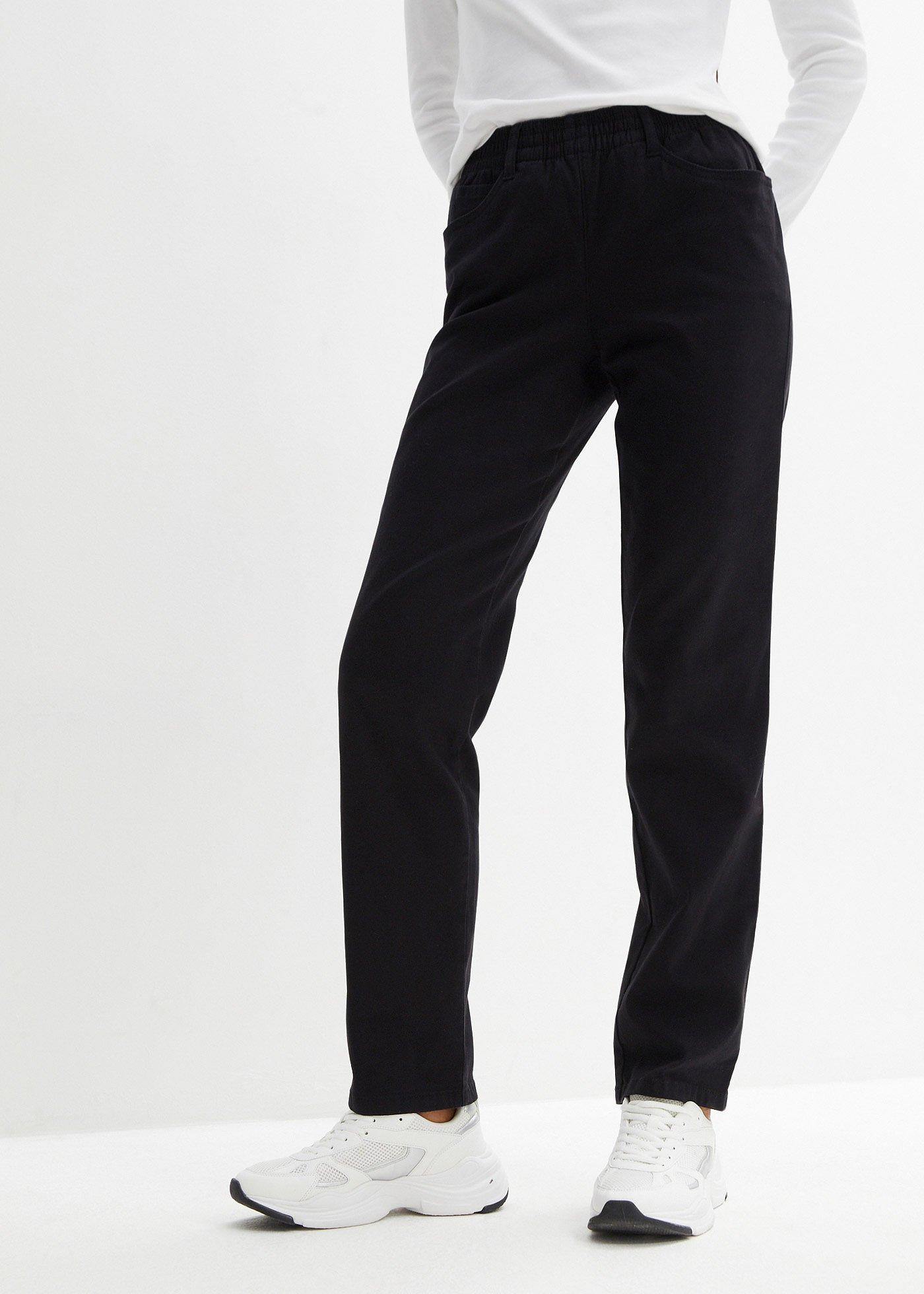 Dżinsy o kroju straight, mid waist, (2 pary) - Bonprix