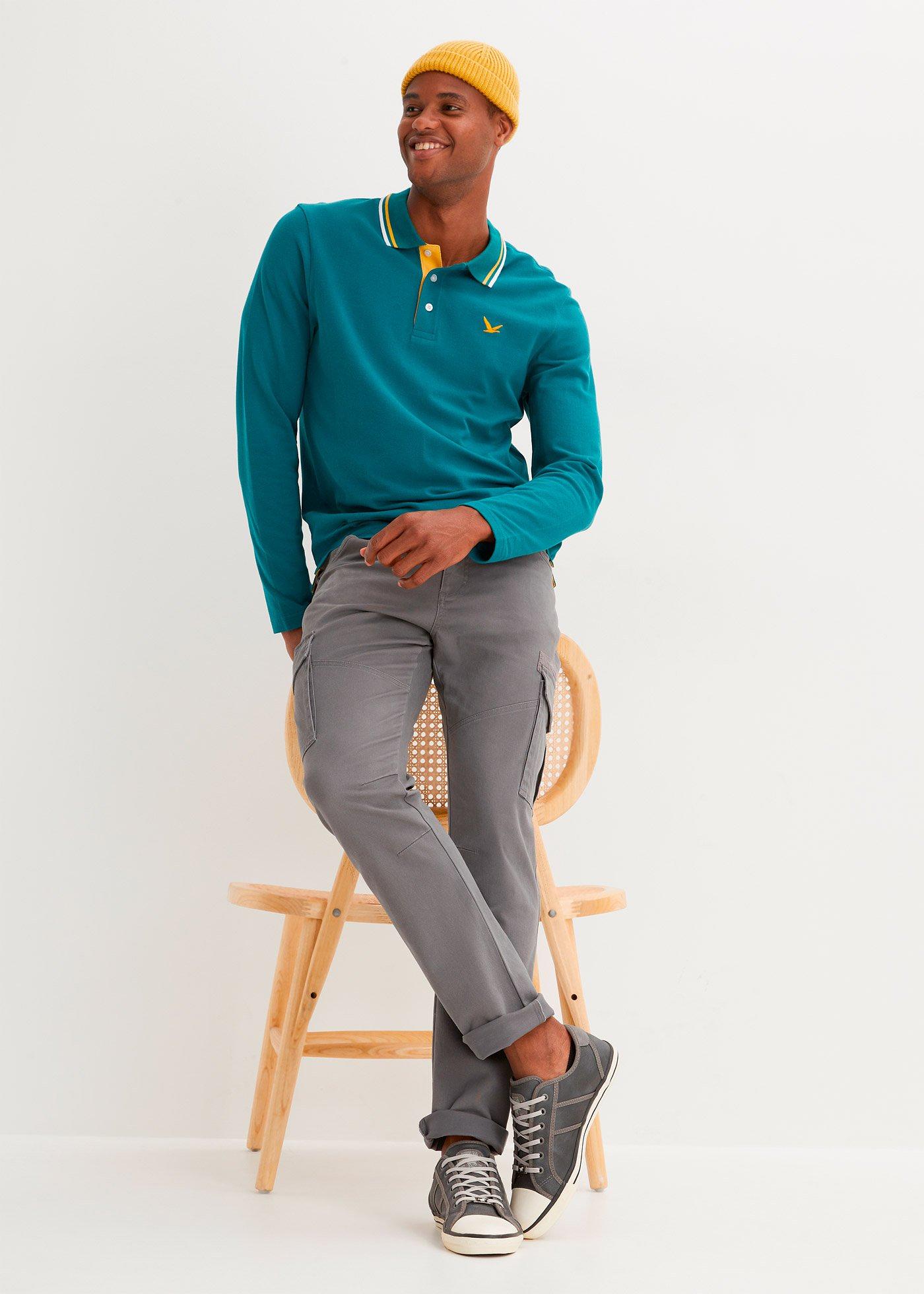 Koszulka polo (2 szt.) z czystej bawełny organicznej - Bonprix