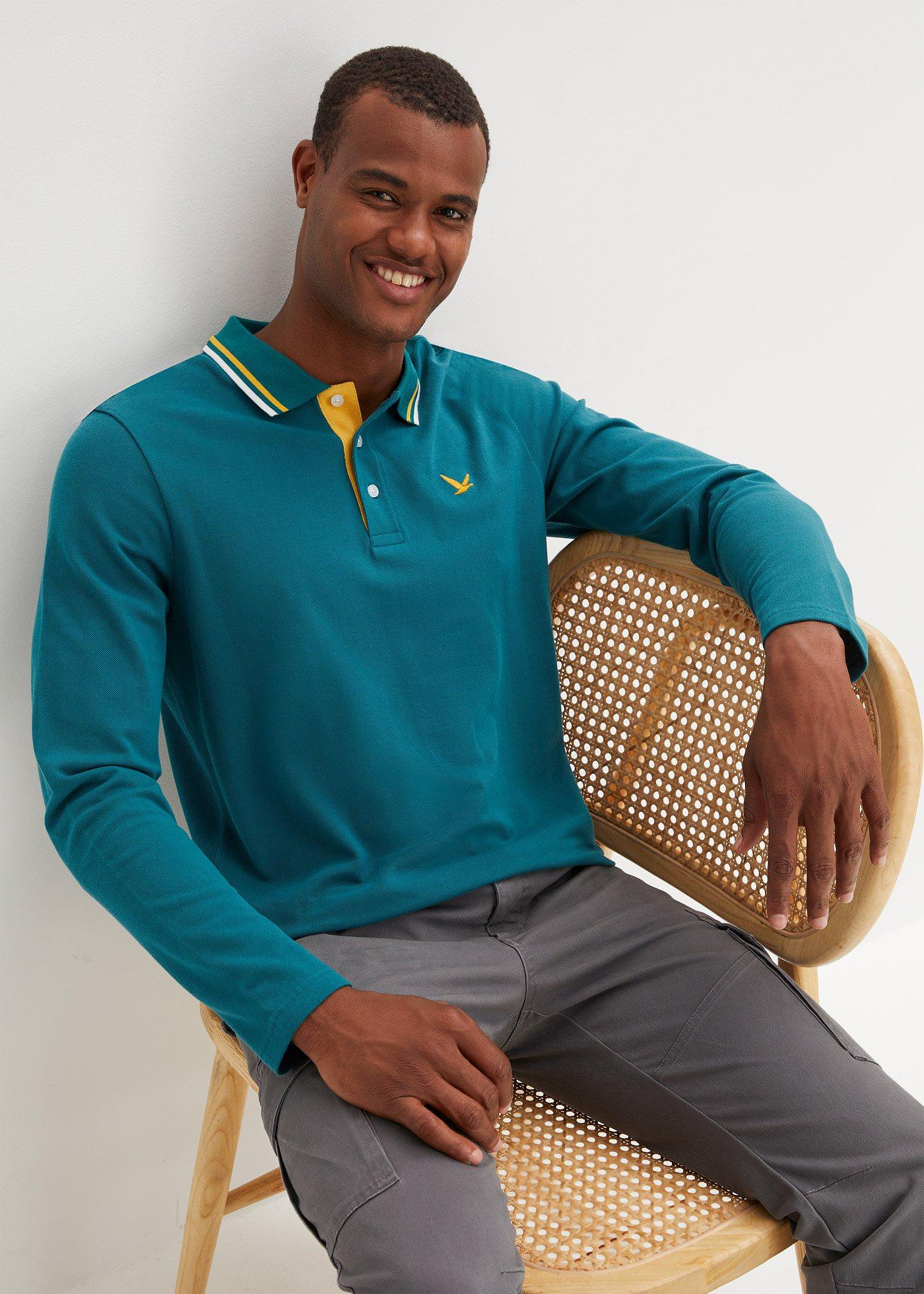 Koszulka polo (2 szt.) z czystej bawełny organicznej - Bonprix