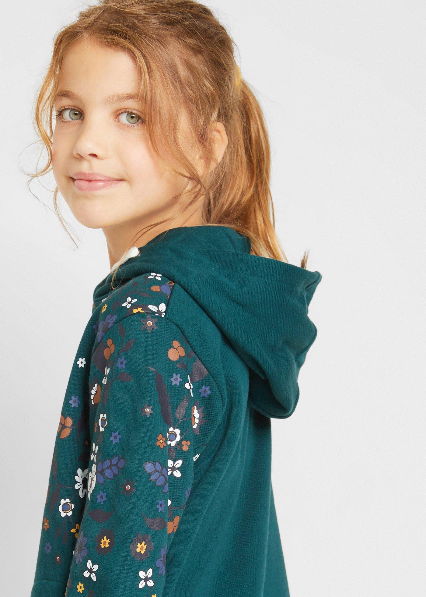 Bluza z kapturem, bawełna organiczna - Bonprix